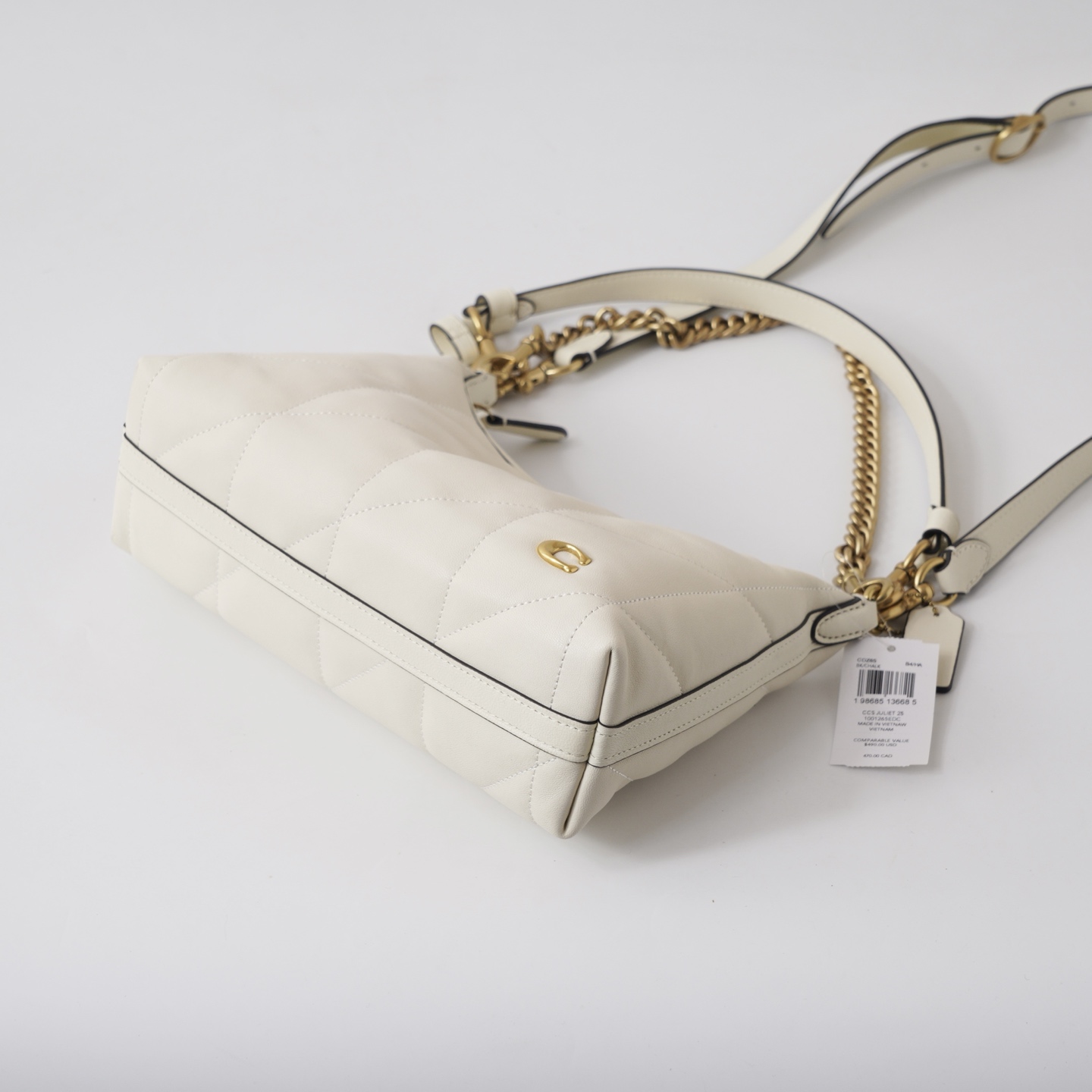 Coach 纯 【新品】COACH/蔻驰女士绗缝细节JULIET 25号单肩包斜挎包