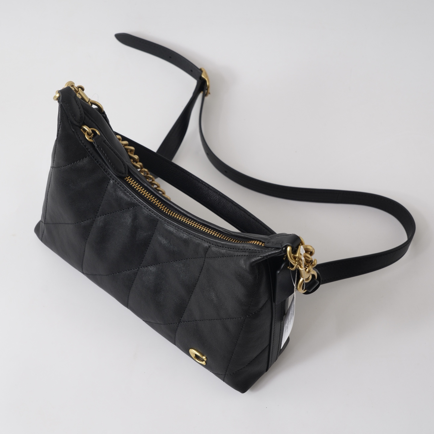 Coach 纯 【新品】COACH/蔻驰女士绗缝细节JULIET 25号单肩包斜挎包