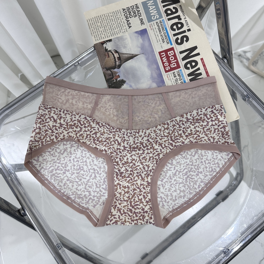 Leopard Print Mid-Waist Panties - Soft & Breathable Women's Underwear 7 i1714193150 4143 5