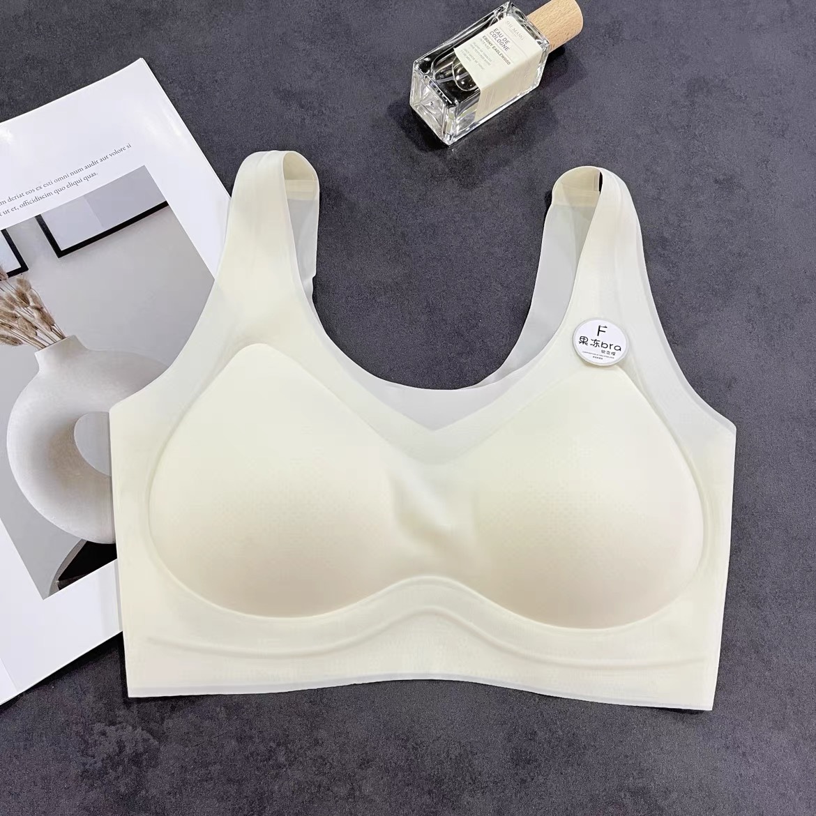 Women's Seamless Comfort Bra Top - Wide Strap, Milk Skin Feel 3 i1714961609 4179 3