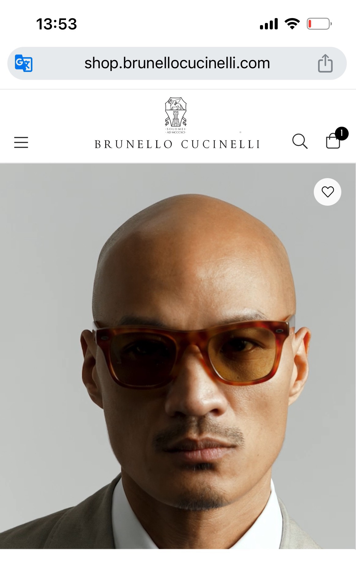  Brunello Cucinelli X Oliver PeoPle
意大利的世界顶级奢侈品牌BC
意