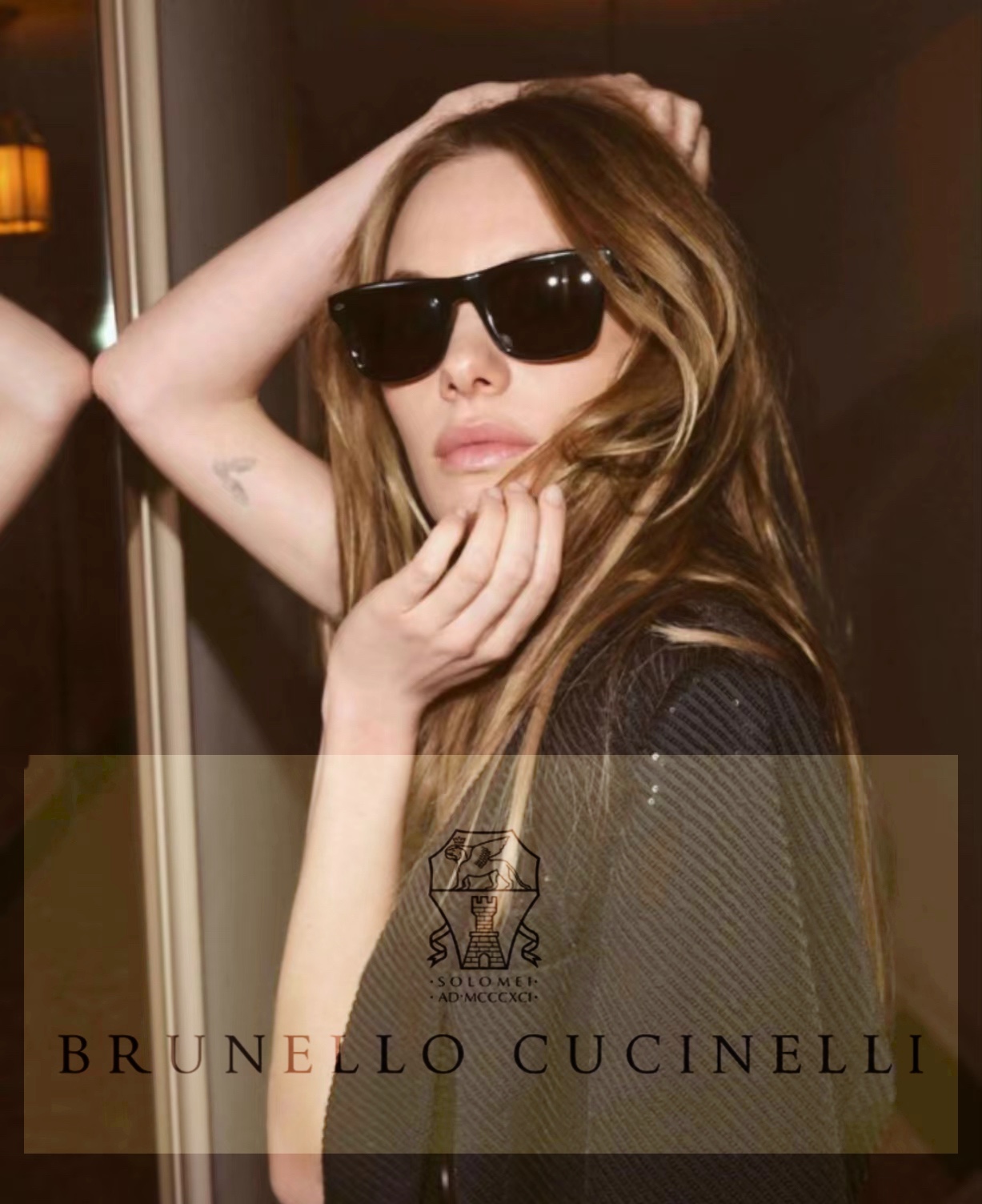  Brunello Cucinelli X Oliver PeoPle
意大利的世界顶级奢侈品牌BC
意