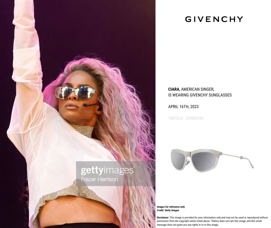 ♪ Givenchy ♪ Mod: 7208/s Size: 57-21-135 Collapse Foldable sunglases - 图片 7