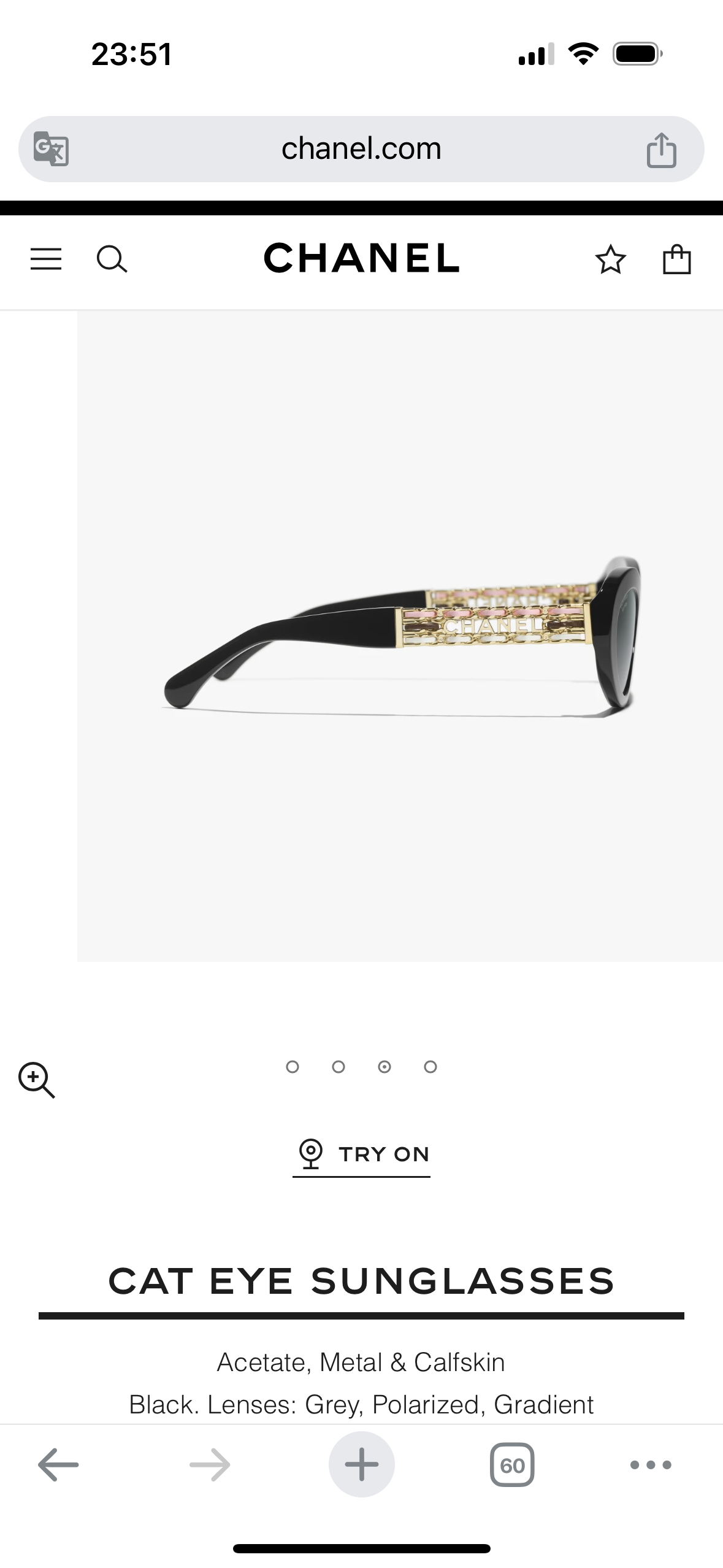  CHANEL
MODEL：CH5538Q
SIZE：53口20-145

