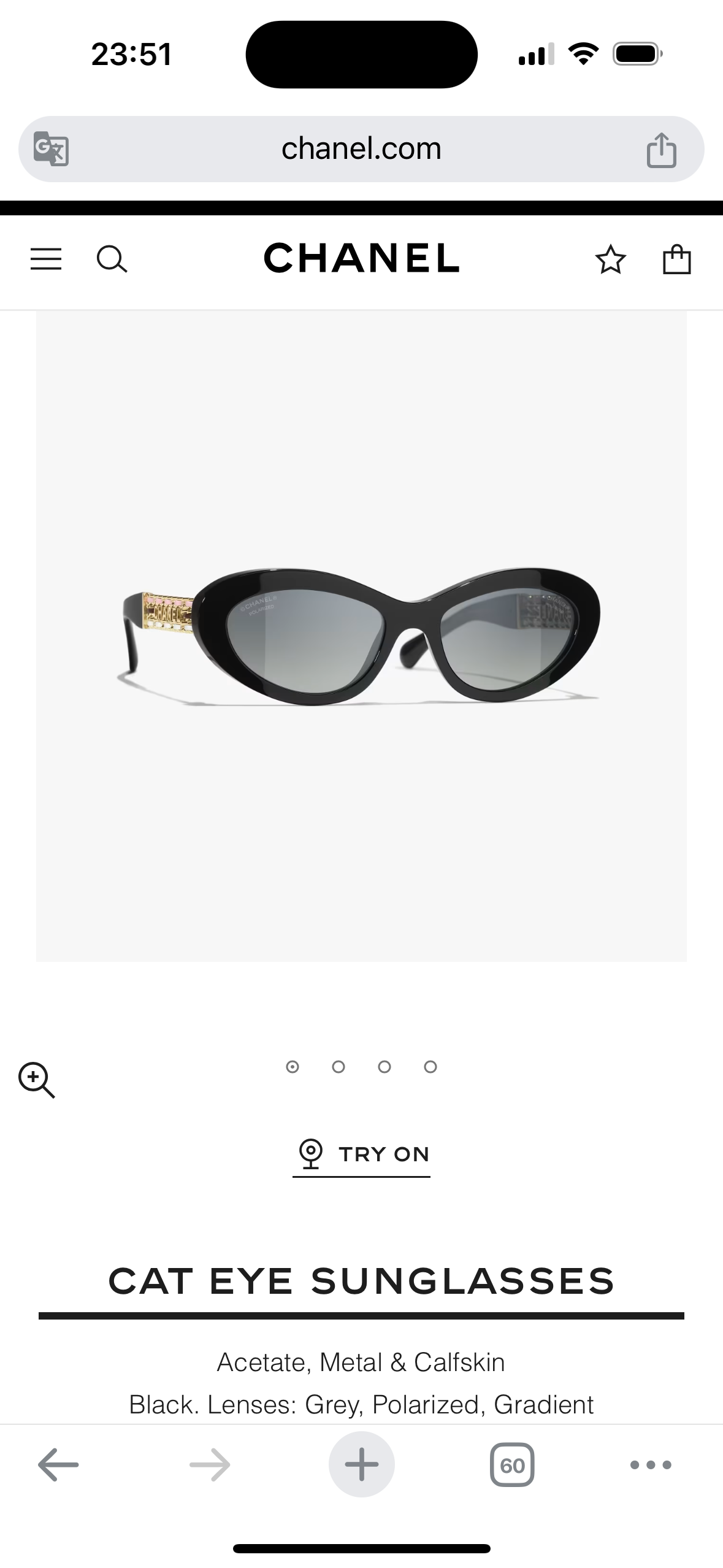  CHANEL
MODEL：CH5538Q
SIZE：53口20-145
