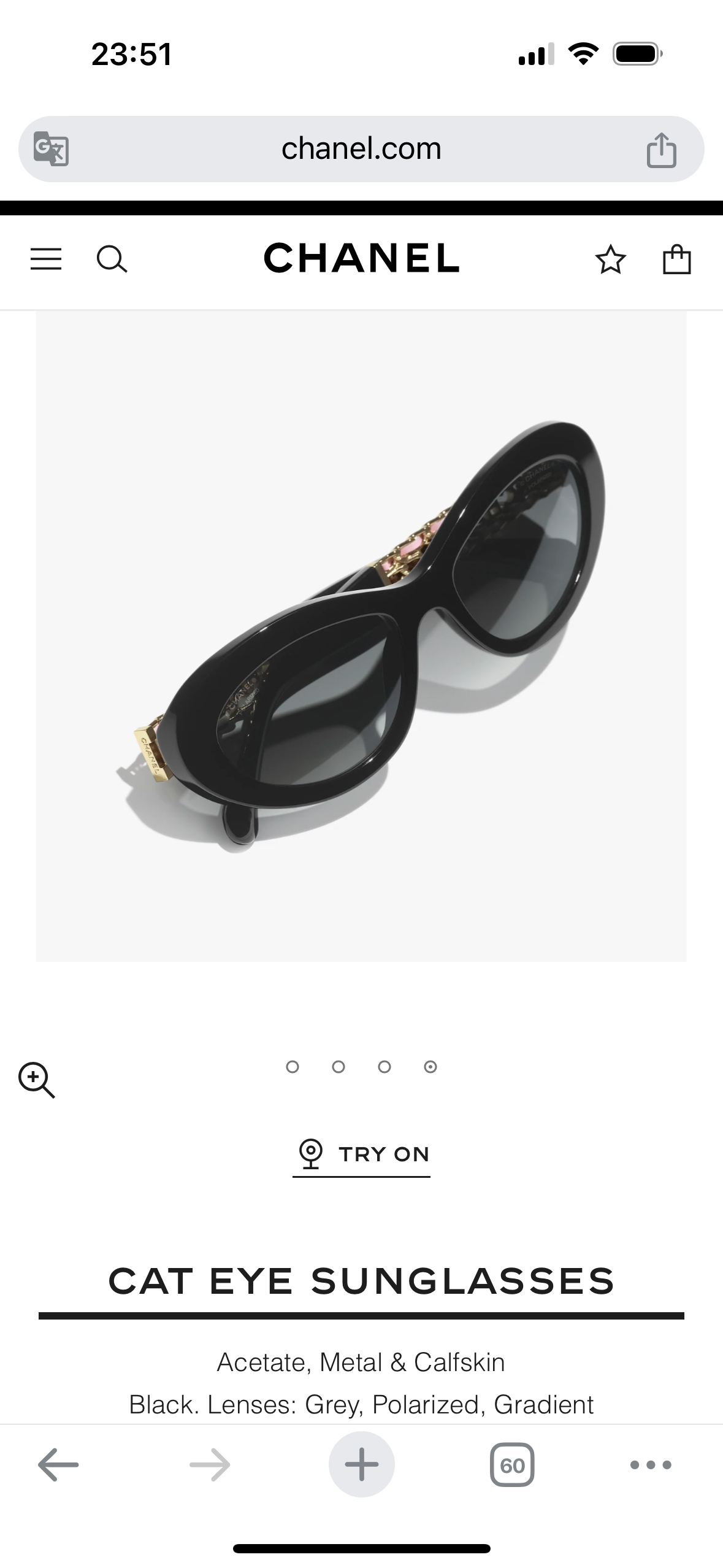  CHANEL
MODEL：CH5538Q
SIZE：53口20-145
