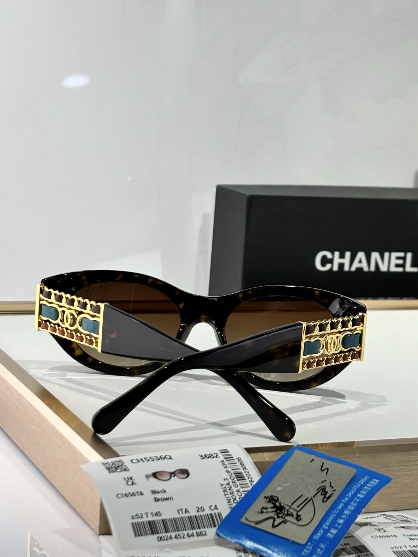  CHANEL
MODEL：CH5536
SIZE：52口20-145
