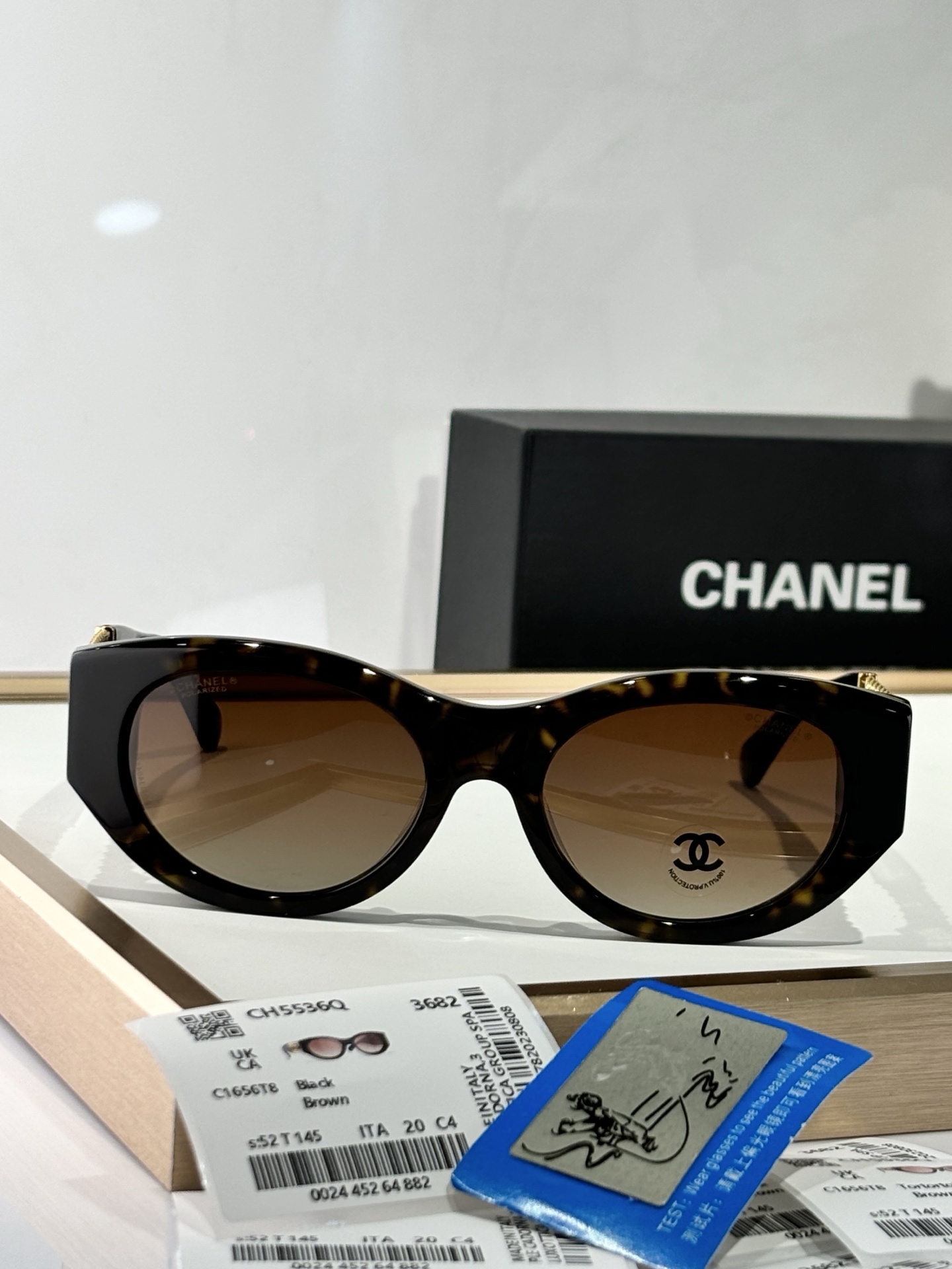  CHANEL
MODEL：CH5536
SIZE：52口20-145
