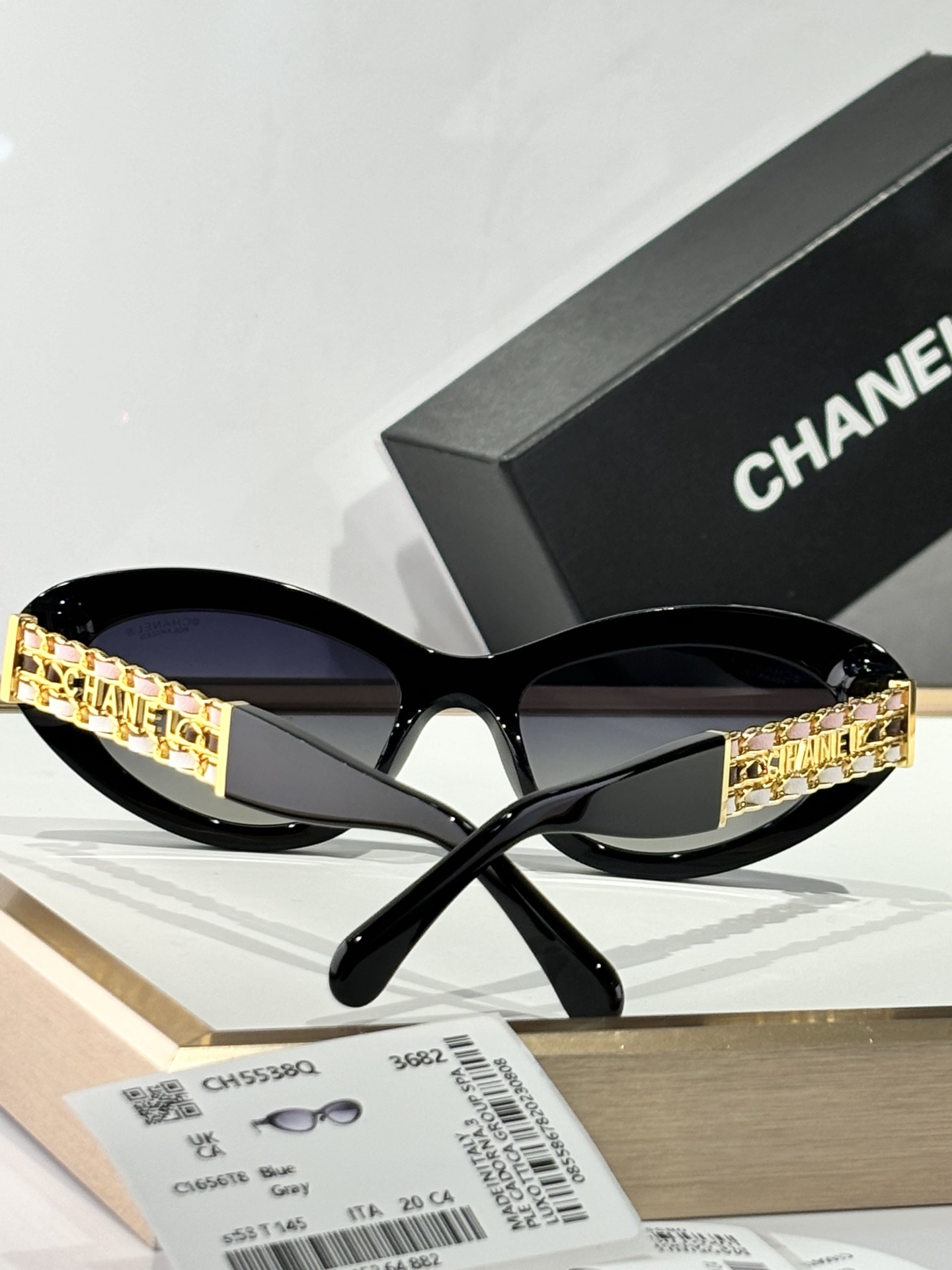  CHANEL
MODEL：CH5538Q
SIZE：53口20-145
