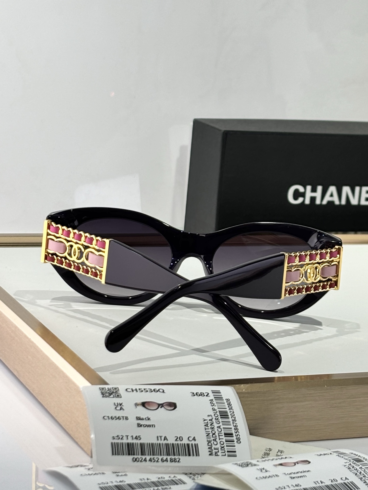  CHANEL
MODEL：CH5536
SIZE：52口20-145
