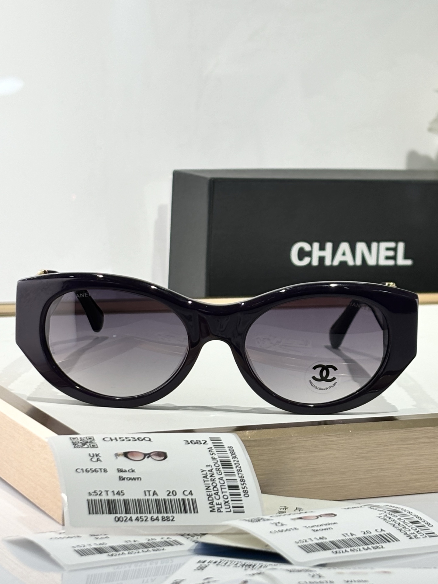  CHANEL
MODEL：CH5536
SIZE：52口20-145

