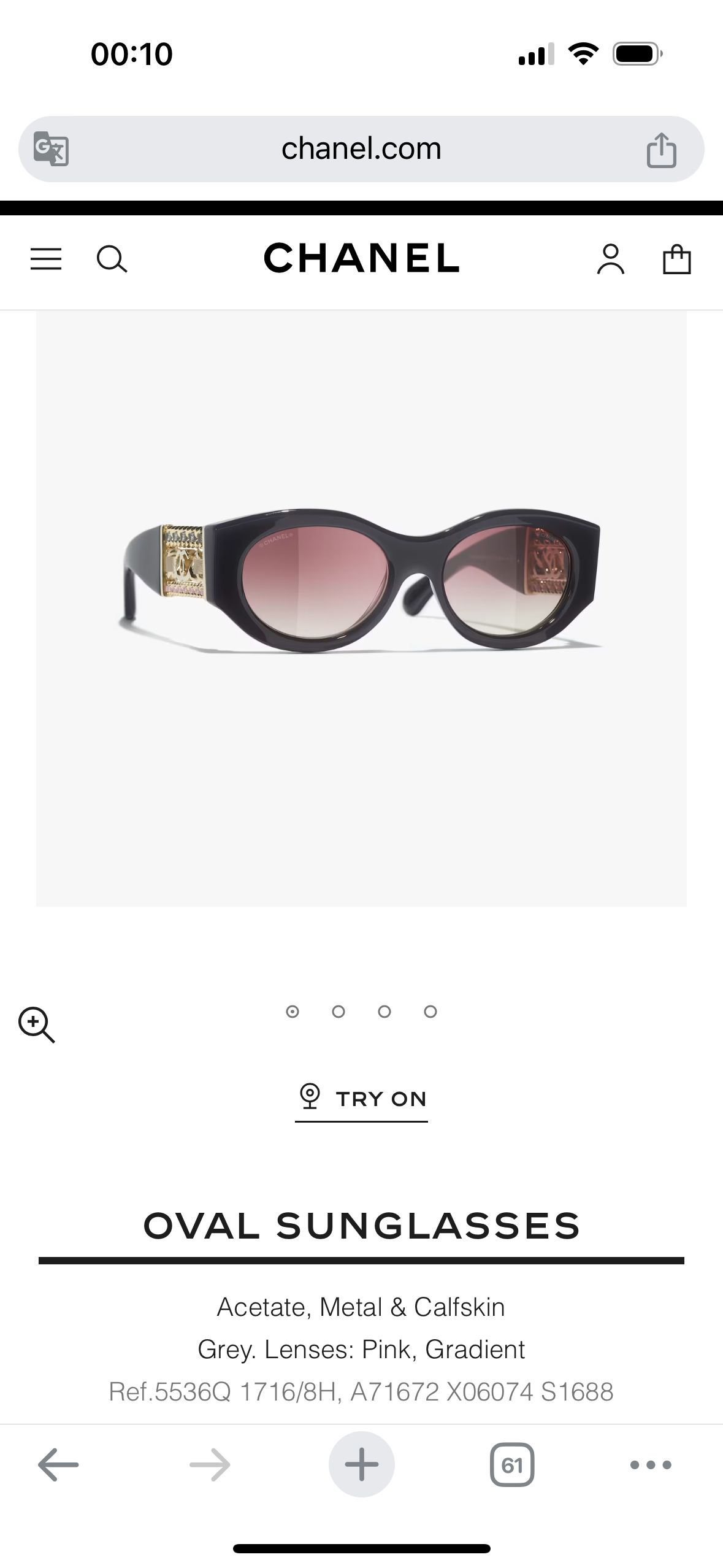  CHANEL
MODEL：CH5536
SIZE：52口20-145
