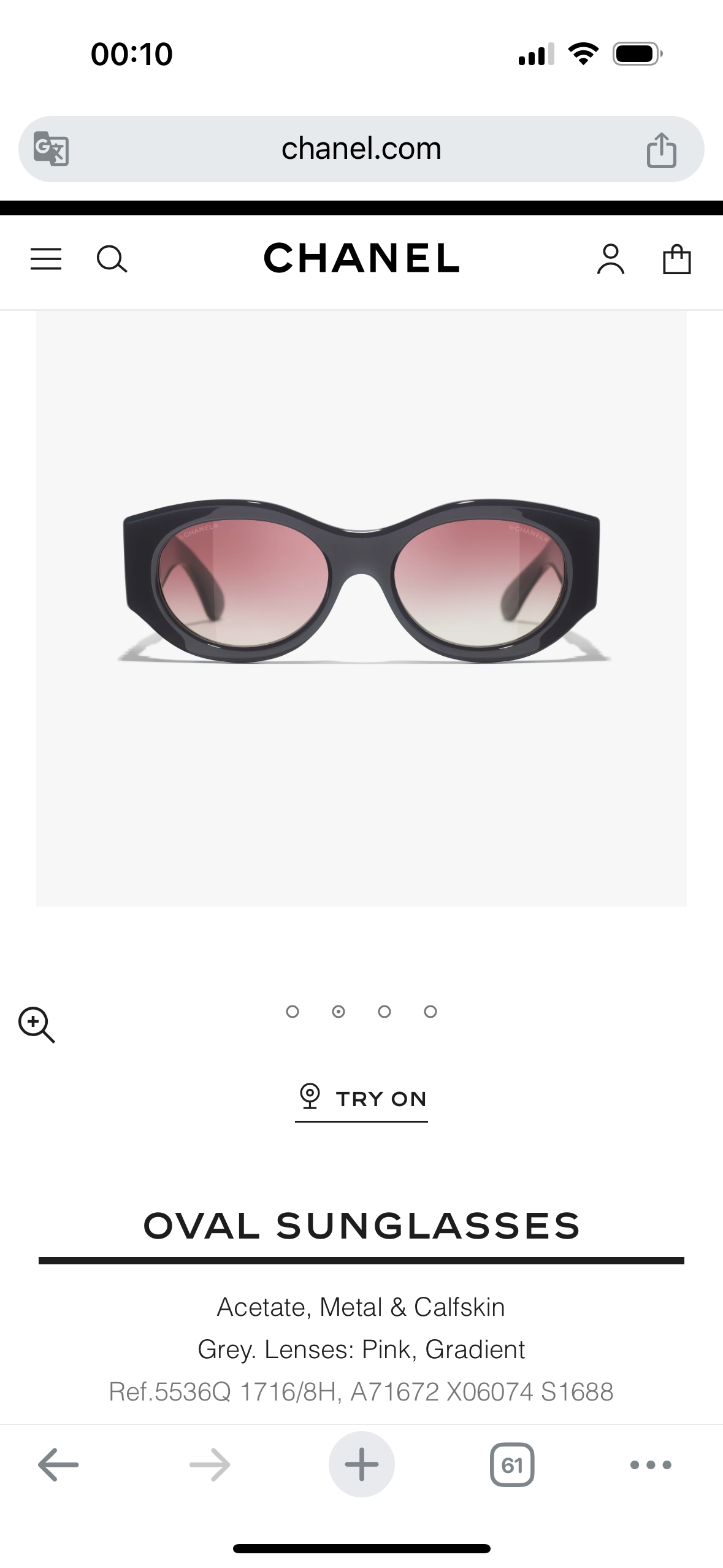  CHANEL
MODEL：CH5536
SIZE：52口20-145
