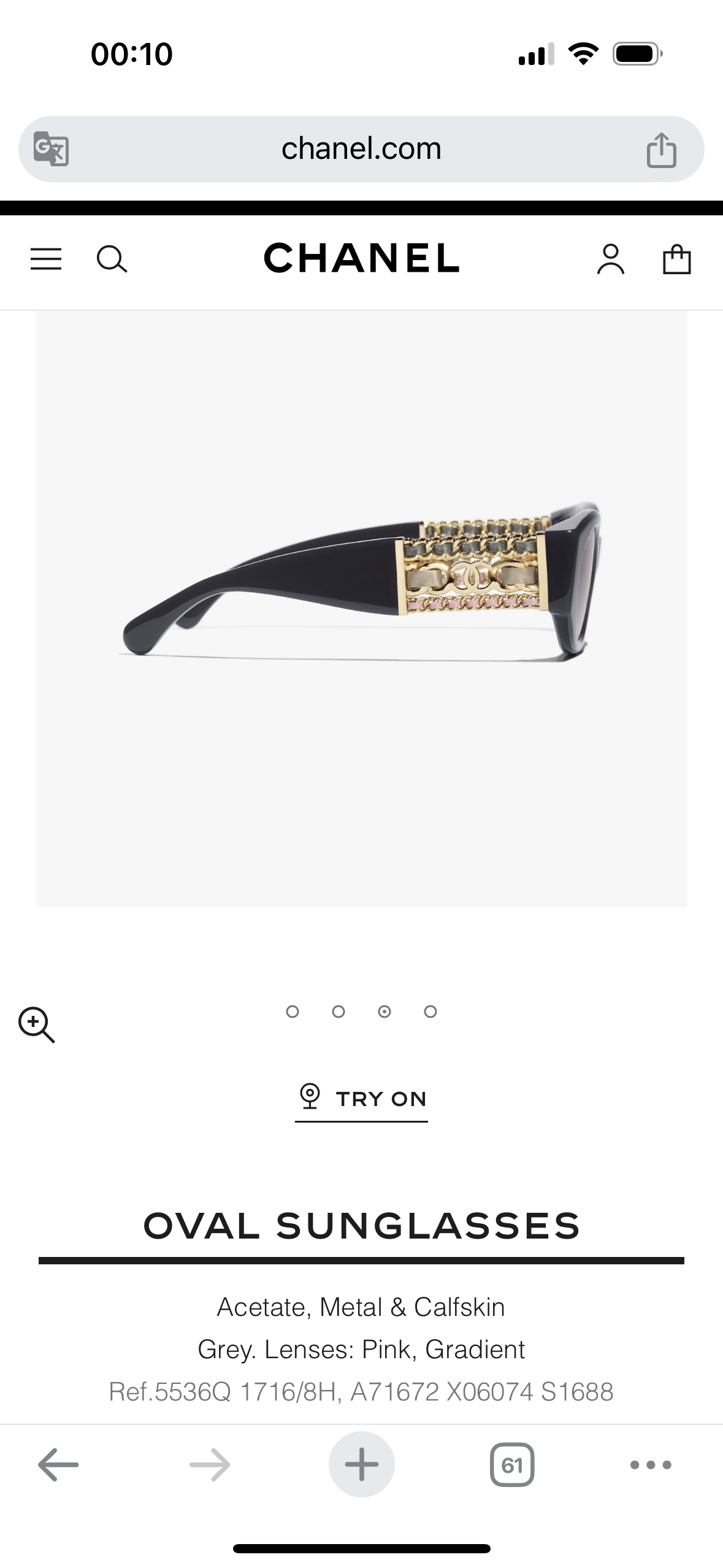  CHANEL
MODEL：CH5536
SIZE：52口20-145
