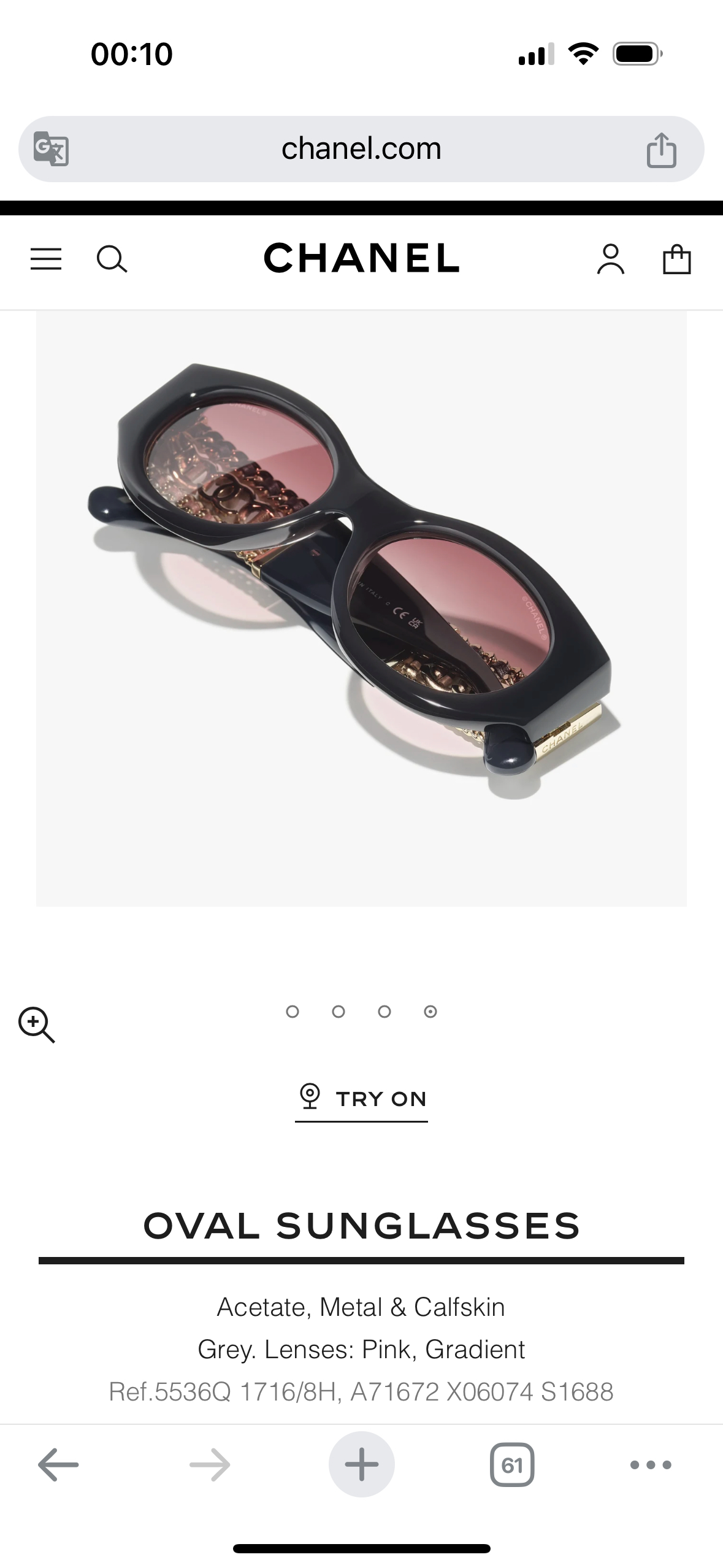  CHANEL
MODEL：CH5536
SIZE：52口20-145
