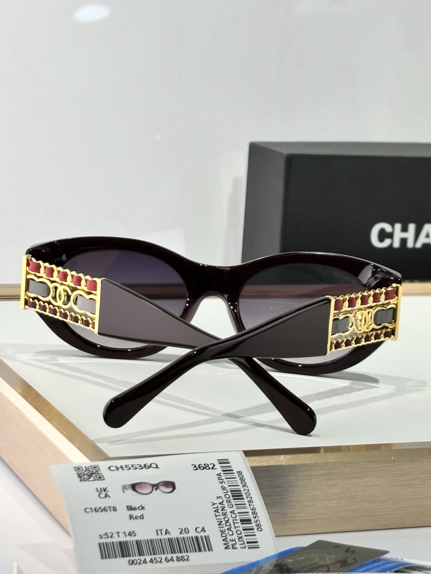  CHANEL
MODEL：CH5536
SIZE：52口20-145
