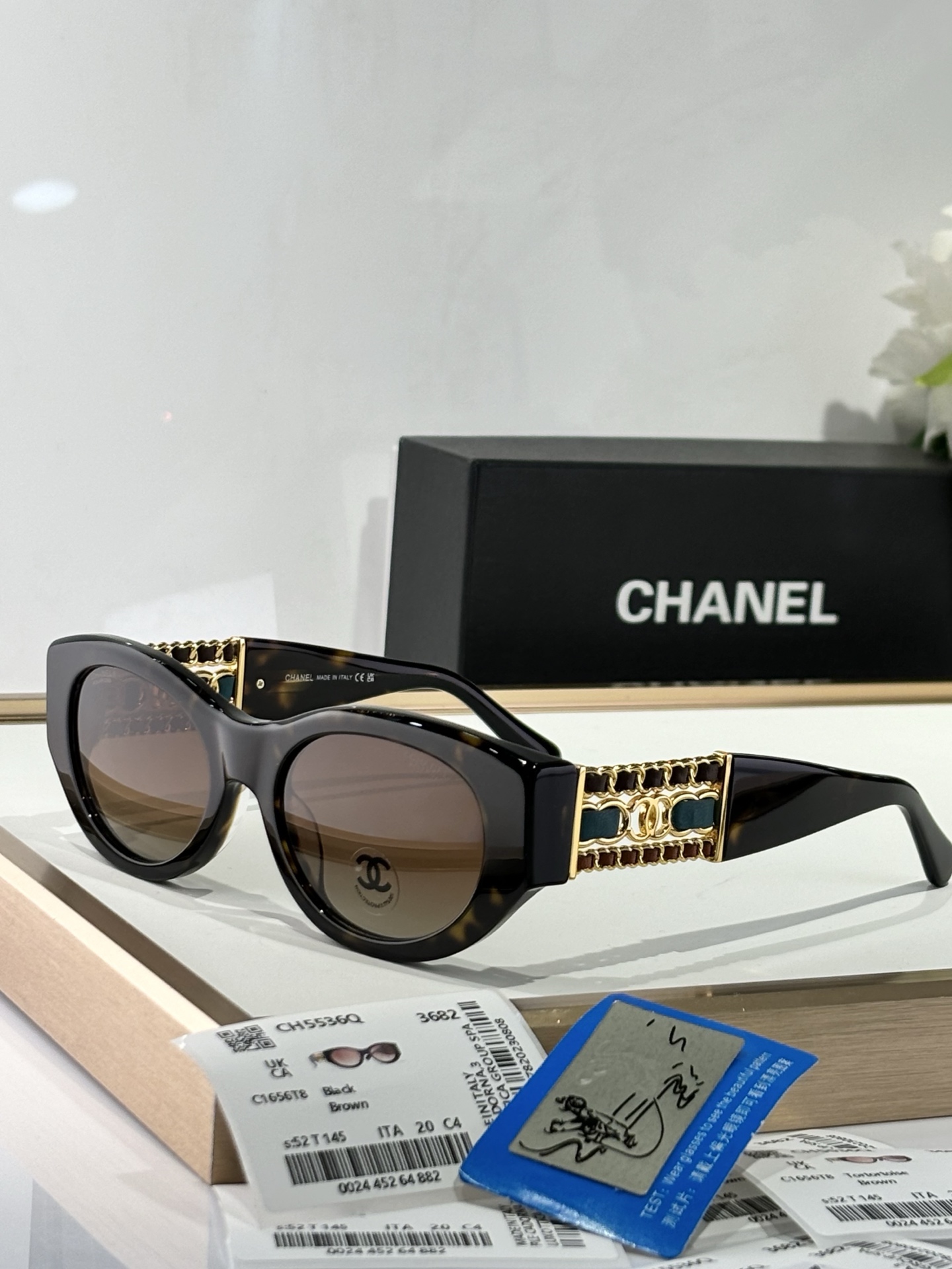  CHANEL
MODEL：CH5536
SIZE：52口20-145
