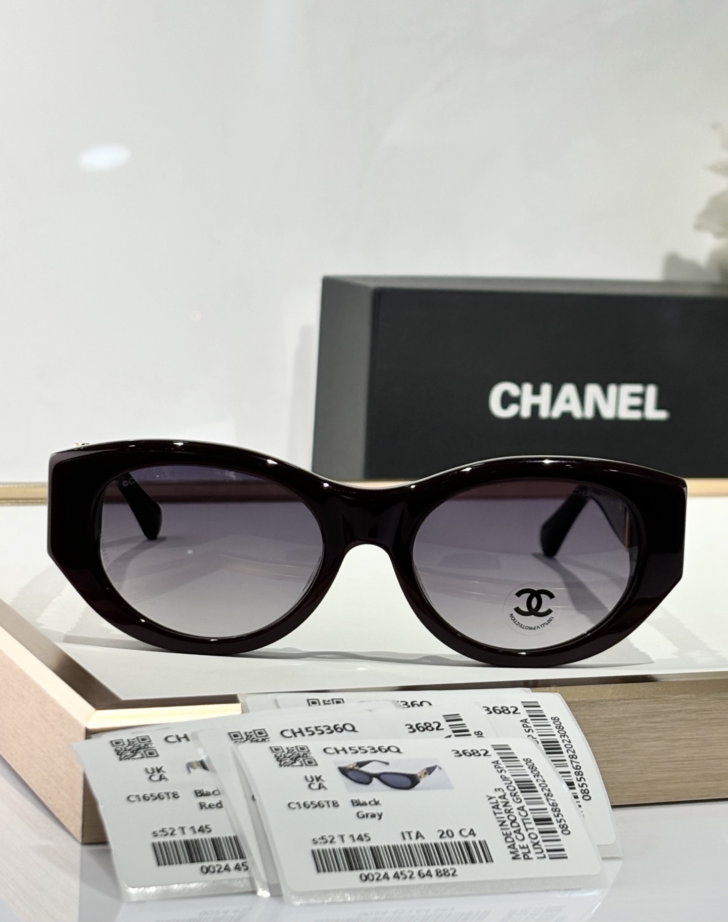  CHANEL
MODEL：CH5536
SIZE：52口20-145

