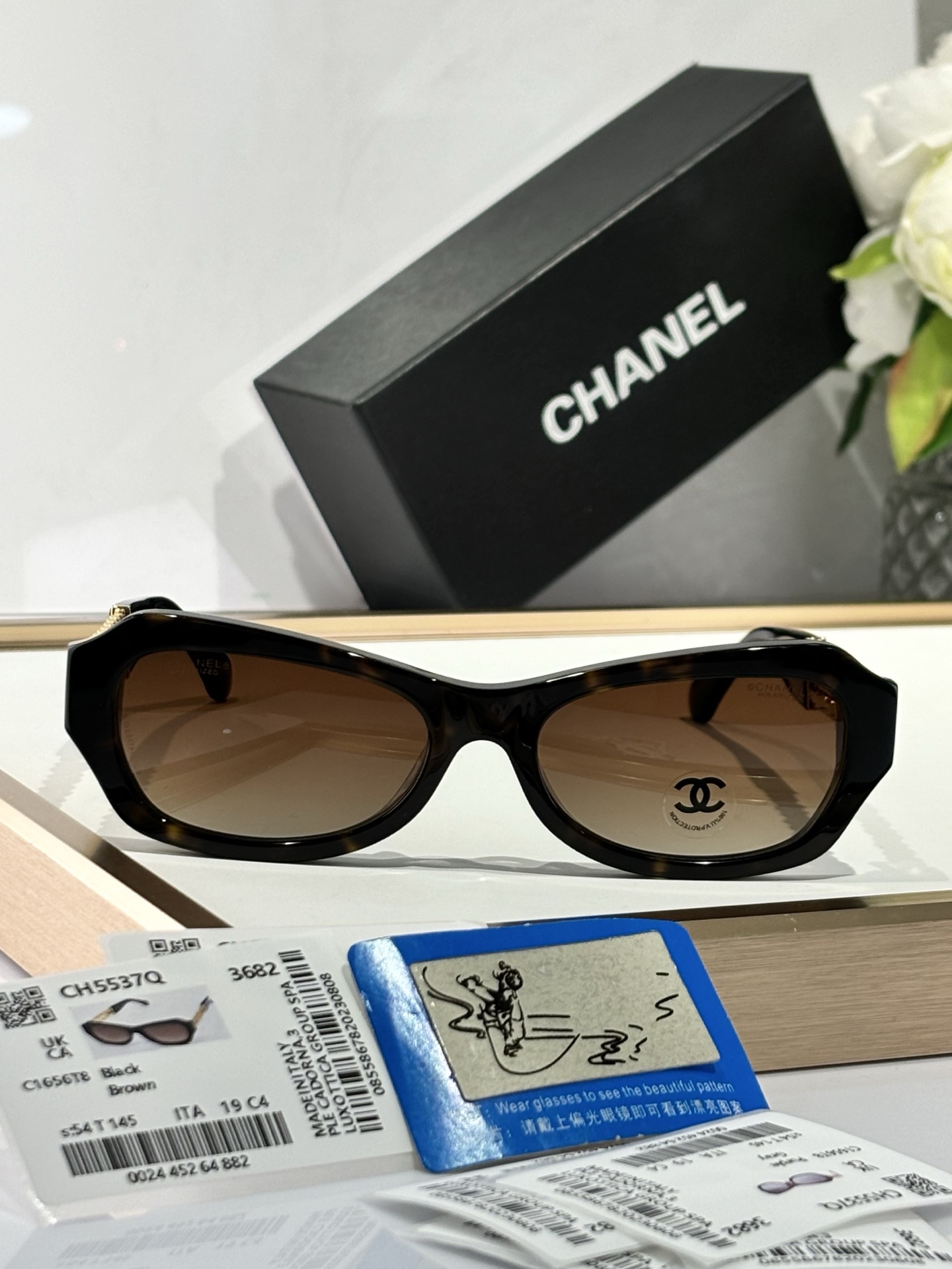  CHANE
MODEL：CH5537Q
SIZE：54口19-145
