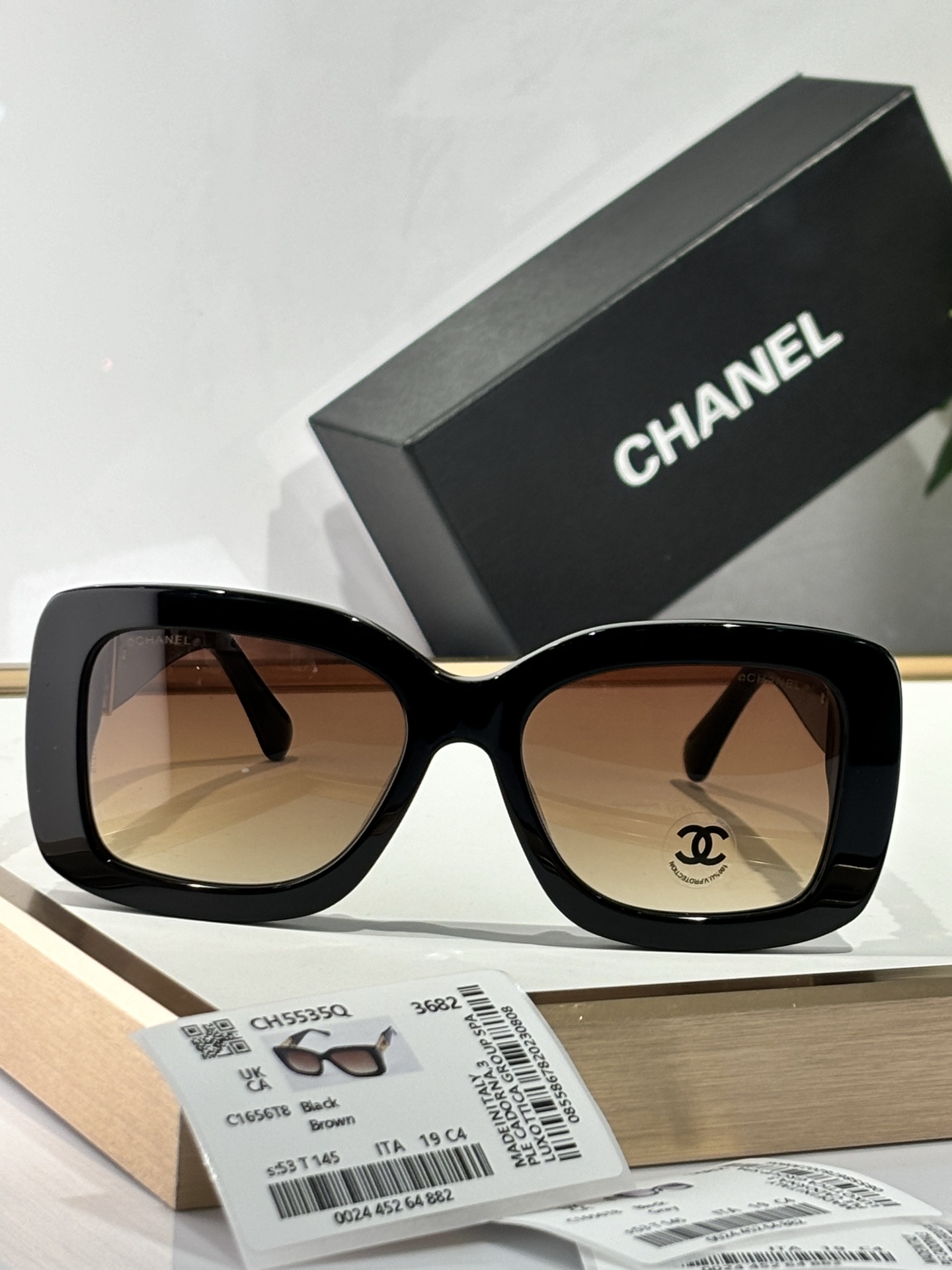  CHANEL
MODEL：CH5535Q
SIZE：53口19-145
