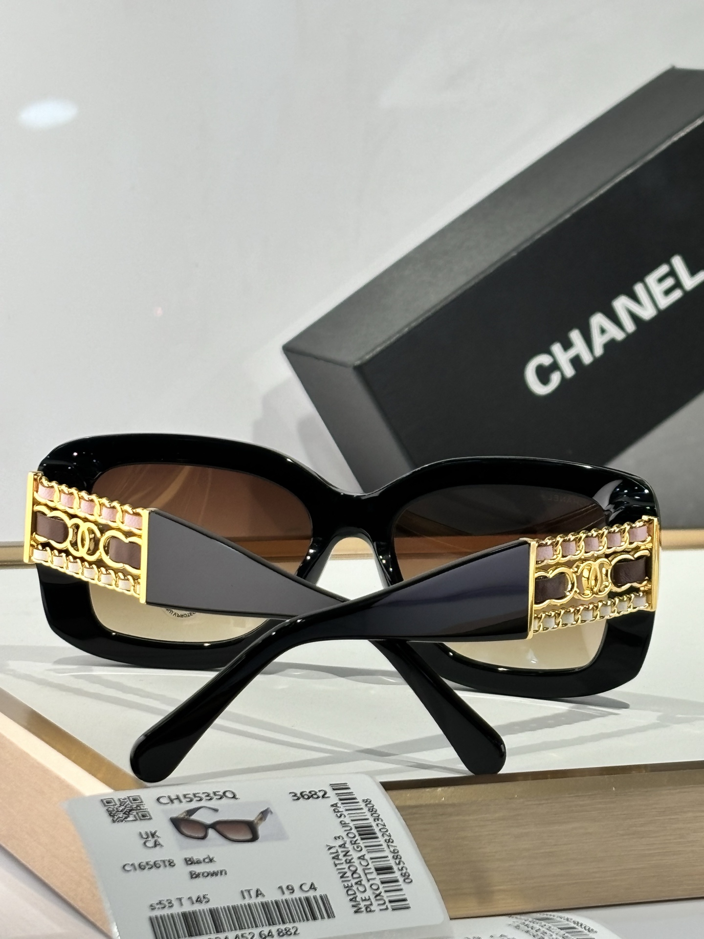  CHANEL
MODEL：CH5535Q
SIZE：53口19-145
