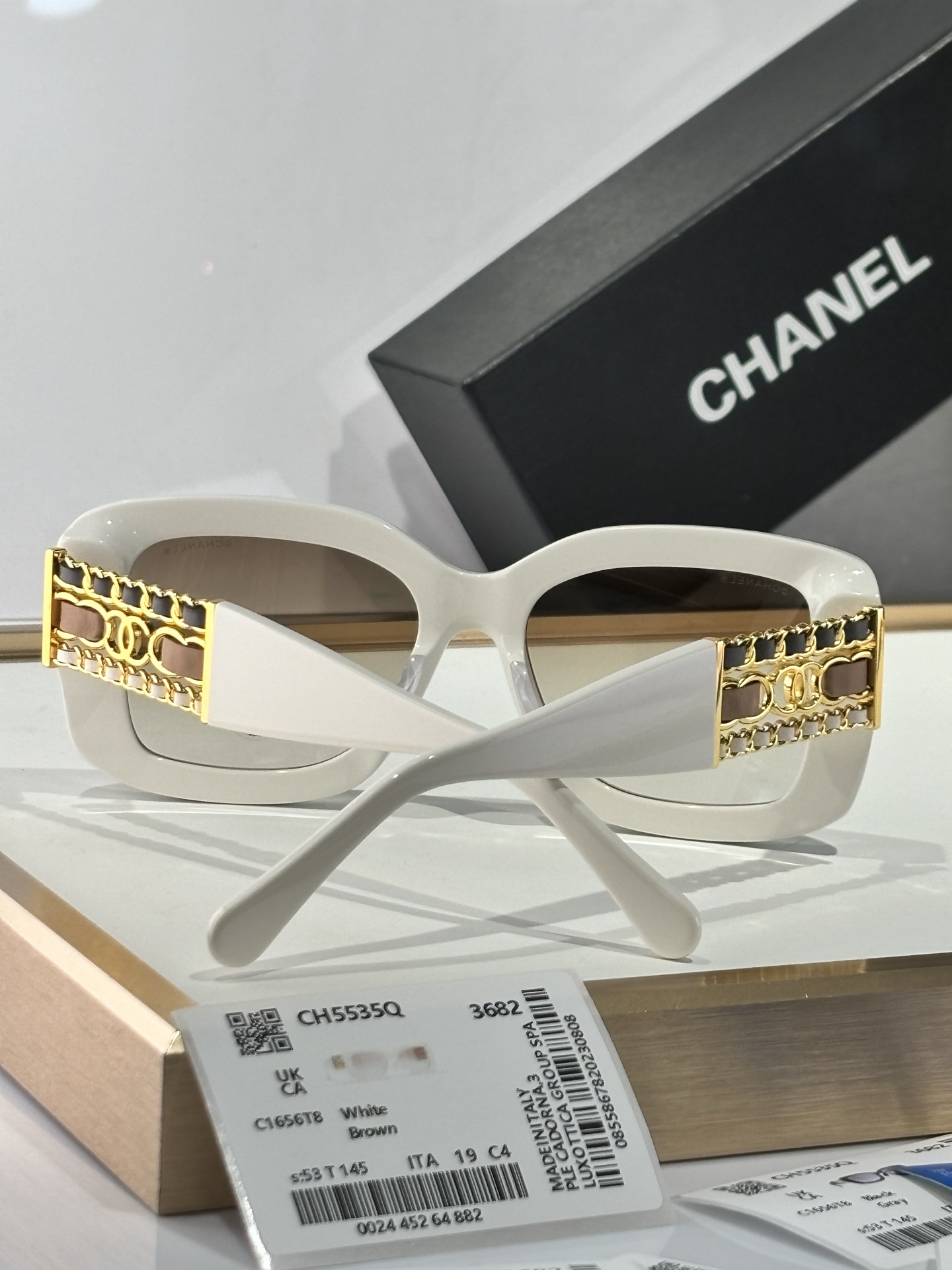 CHANEL
MODEL：CH5535Q
SIZE：53口19-145
