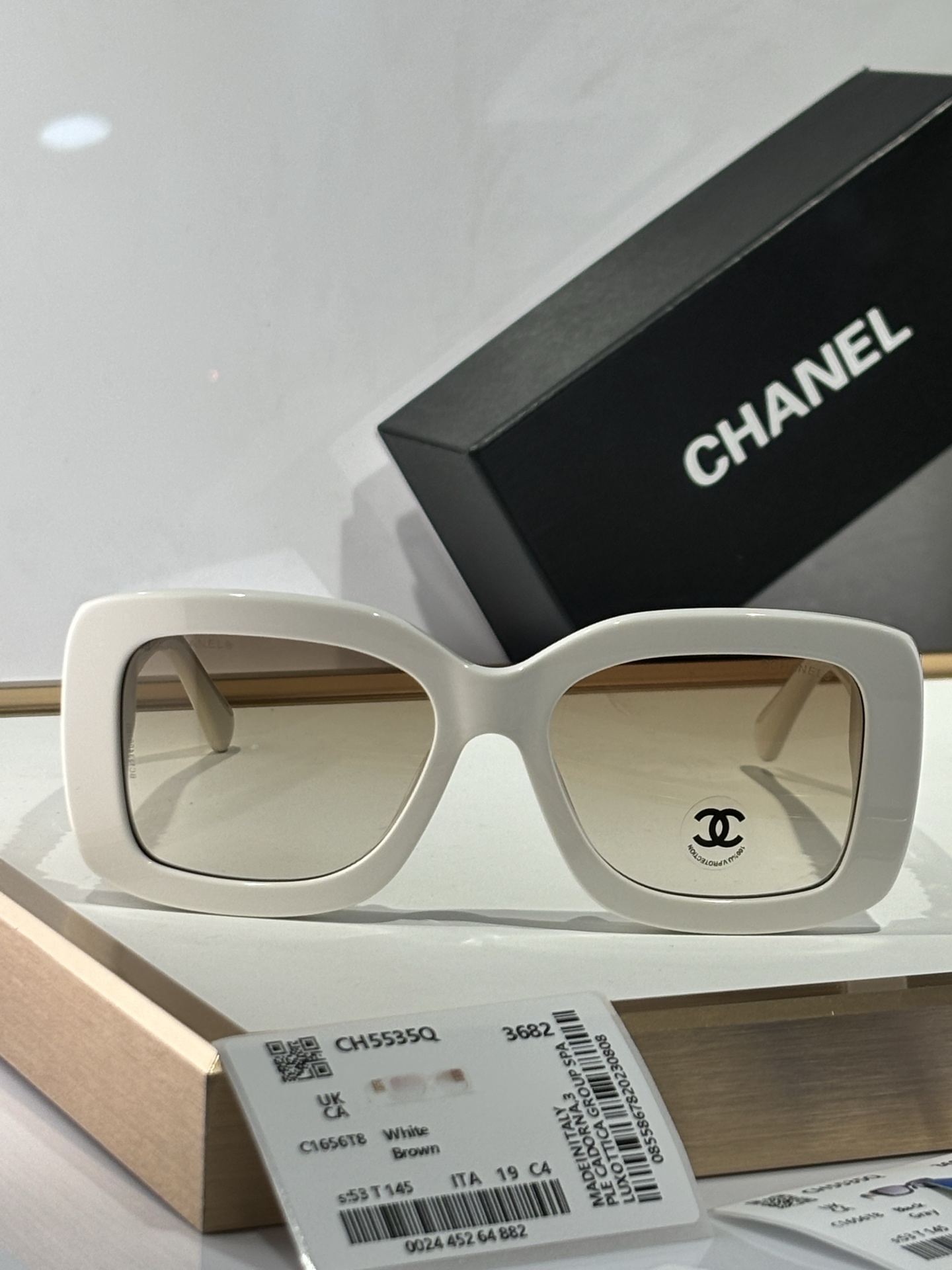  CHANEL
MODEL：CH5535Q
SIZE：53口19-145
