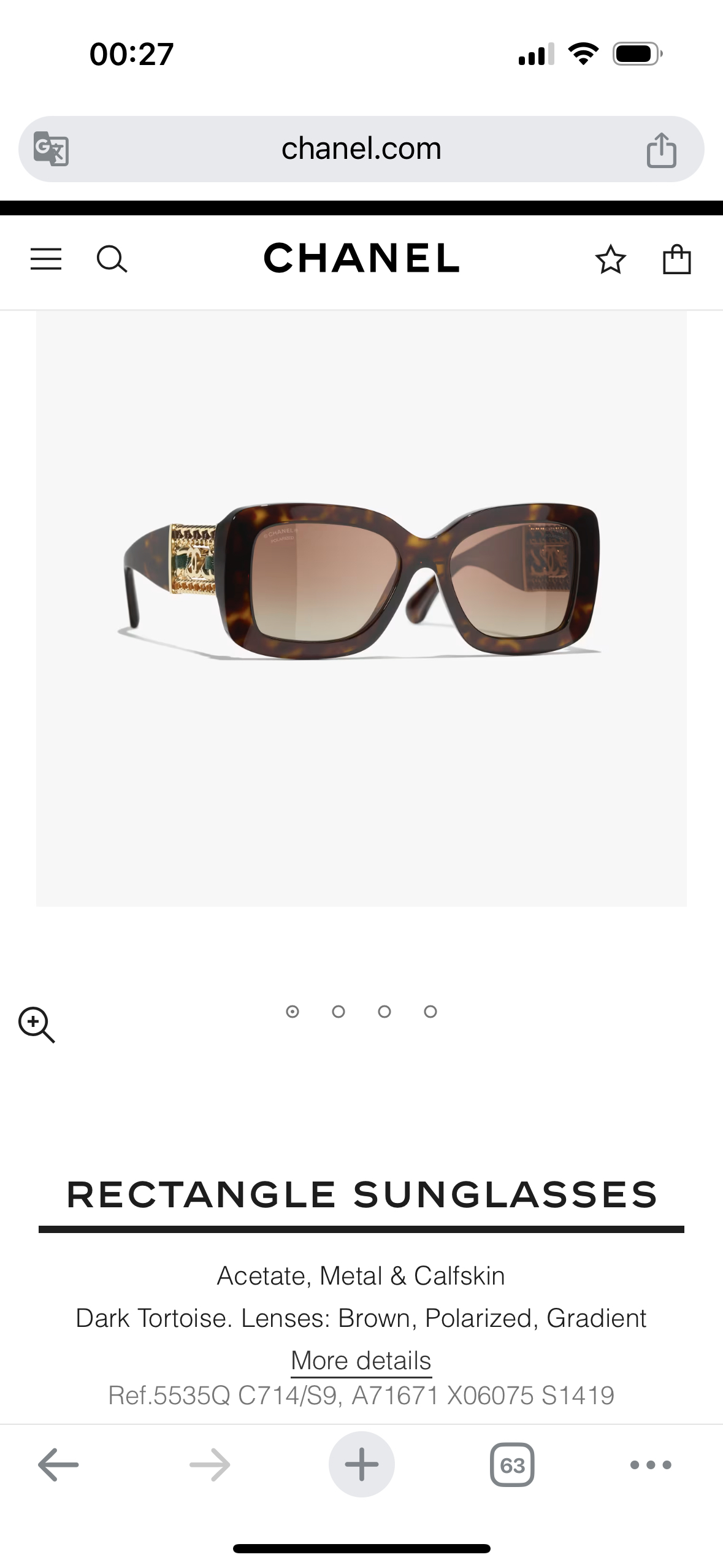  CHANEL
MODEL：CH5535Q
SIZE：53口19-145
