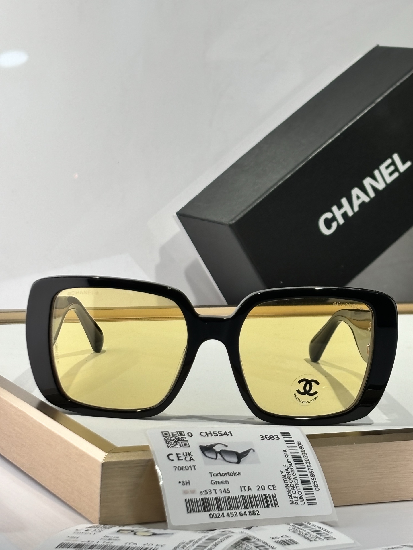  CHANEL
MODEL：CH5541
SIZE：53口20-145
