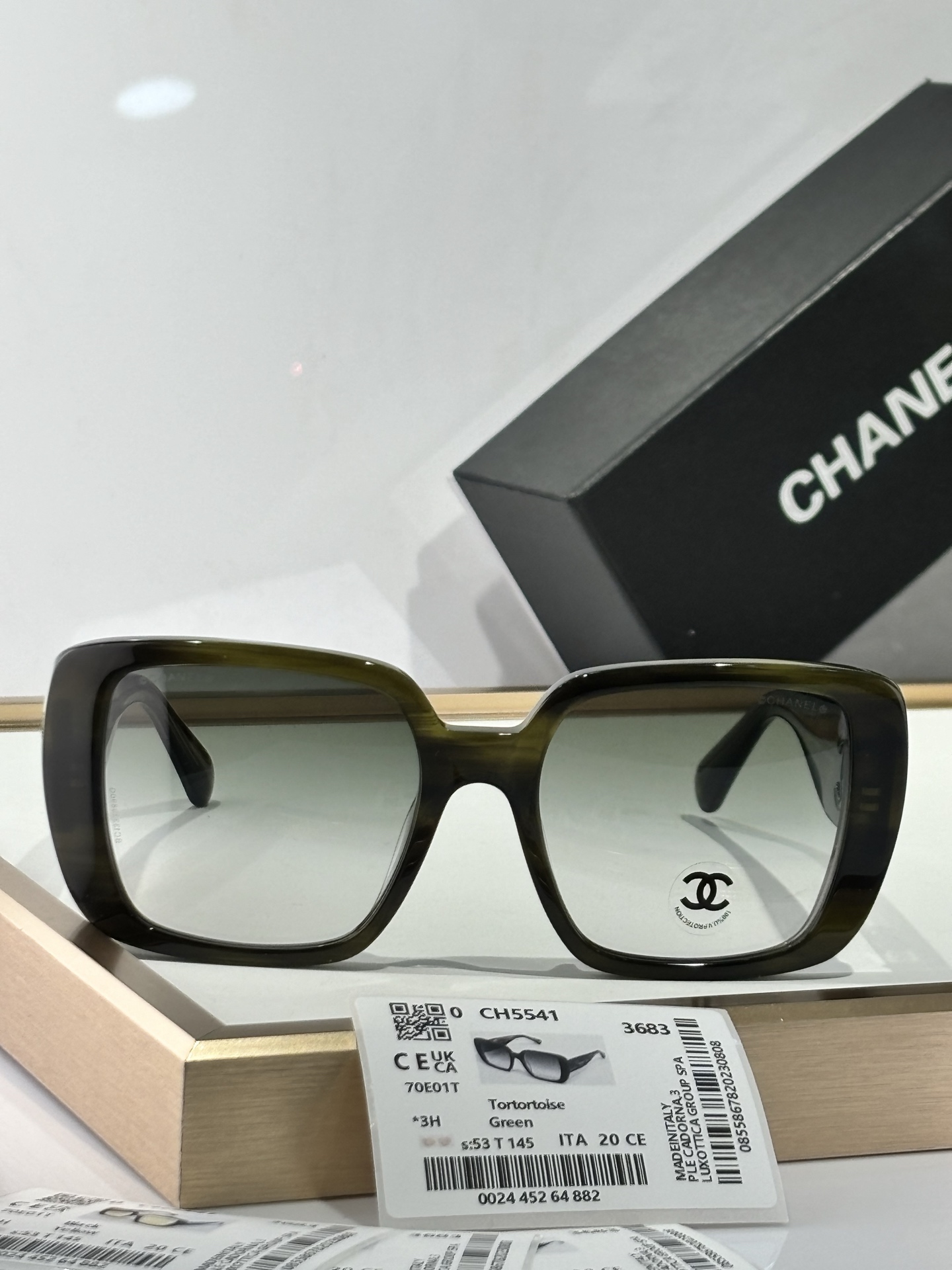  CHANEL
MODEL：CH5541
SIZE：53口20-145
