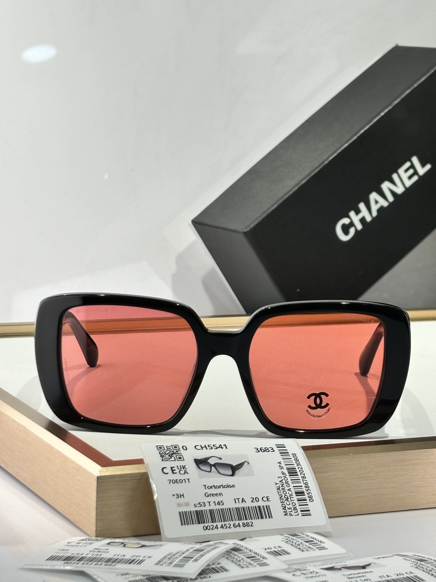  CHANEL
MODEL：CH5541
SIZE：53口20-145
