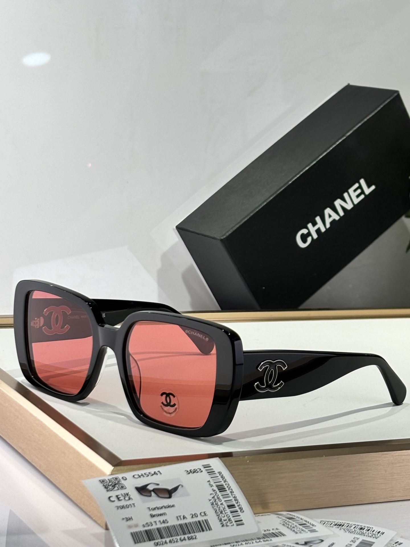  CHANEL
MODEL：CH5541
SIZE：53口20-145

