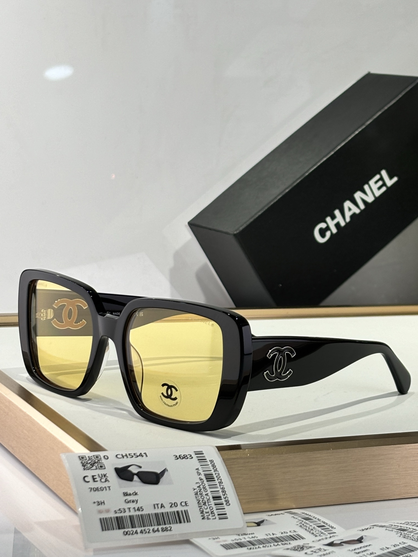  CHANEL
MODEL：CH5541
SIZE：53口20-145
