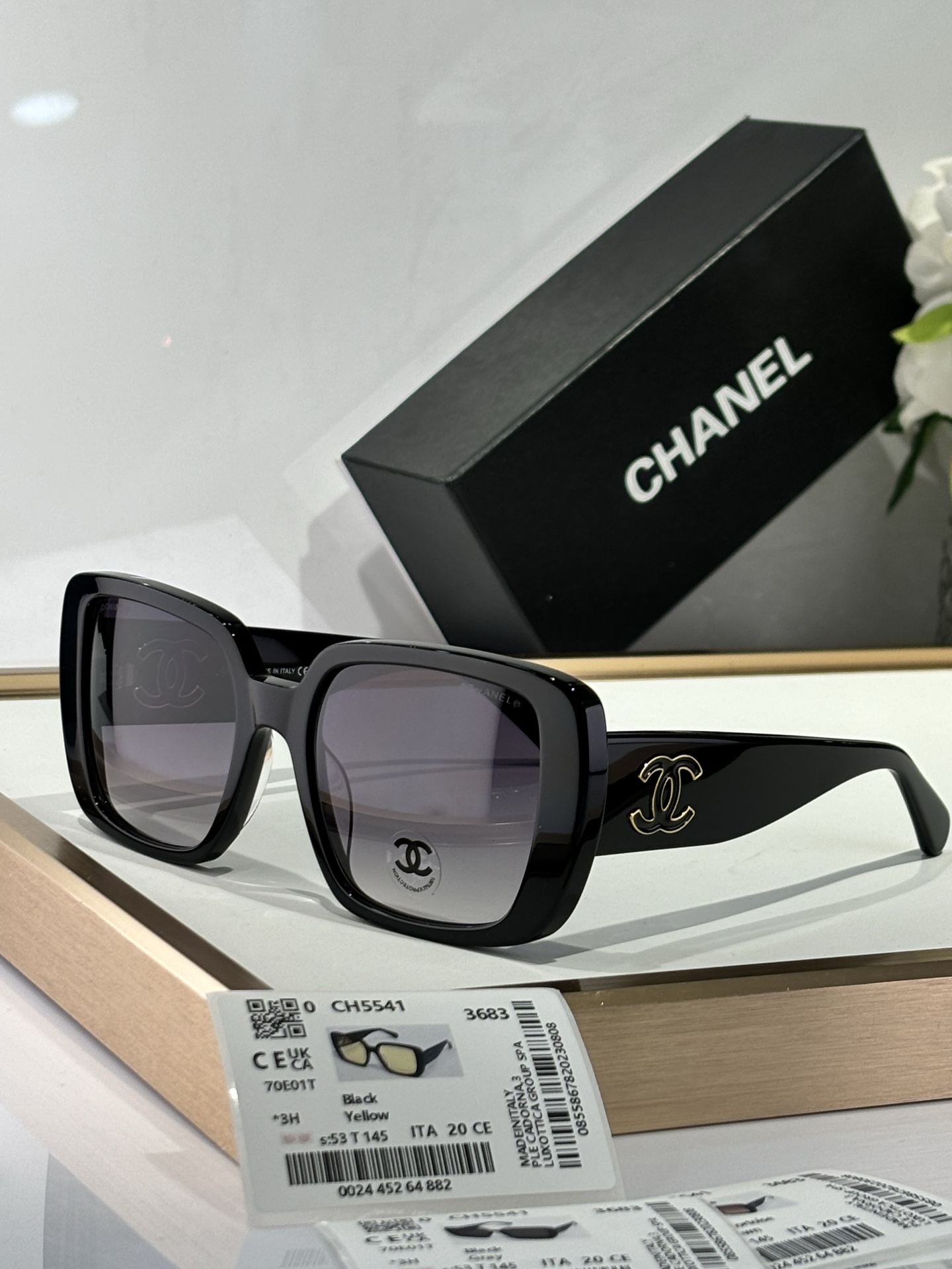  CHANEL
MODEL：CH5541
SIZE：53口20-145
