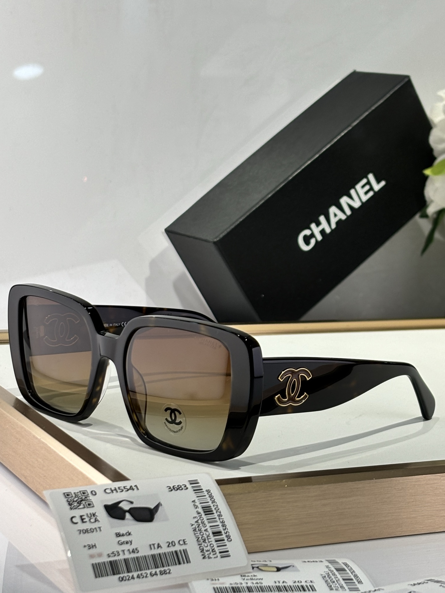  CHANEL
MODEL：CH5541
SIZE：53口20-145
