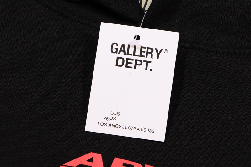 YC610#Gallery Dept’s new ATK-lettered American High Street hoodie, black S~XL - 图片 8