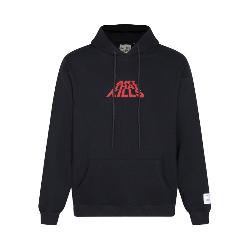 YC610#Gallery Dept’s new ATK-lettered American High Street hoodie, black S~XL