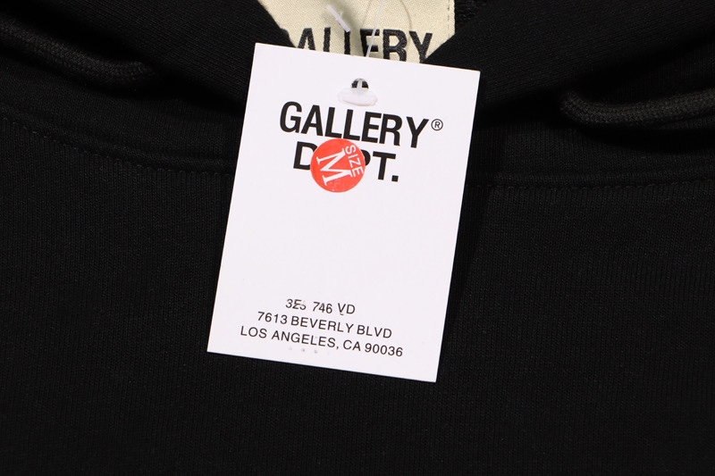 YC608#Gallery Dept’s new English overlapping basic letter, Logo, American High Street Hat, Black S~XL - 图片 8