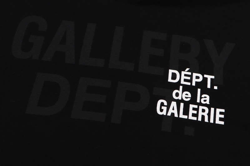YC608#Gallery Dept’s new English overlapping basic letter, Logo, American High Street Hat, Black S~XL - 图片 4