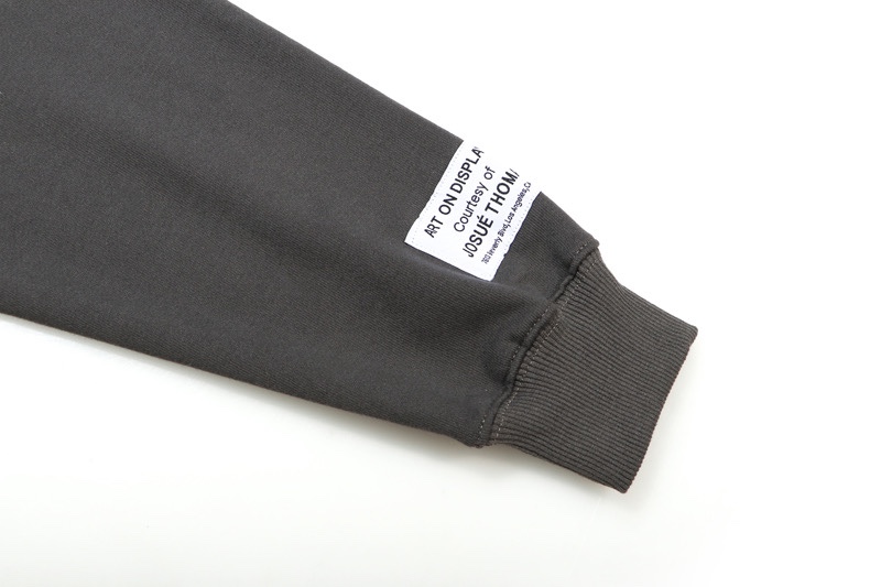 Gallery Dept Rebrands Classic LOGO Hoodie with Letter Print in Dark Gray - 图片 7