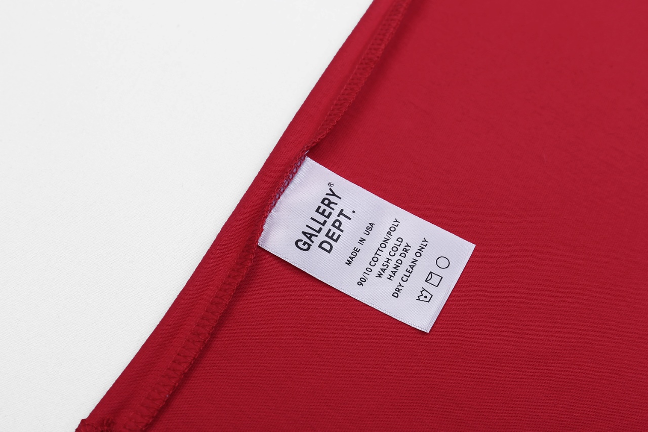 “Gallery Dept French Logo T-shirts: Pure Cotton Tees in Various Colors” - 图片 9