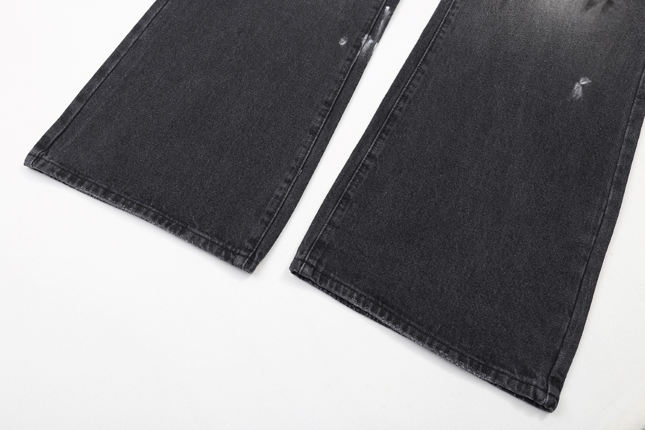Fashion Trend: Loose-legged American-style Black Tea Pants for Acne-inspired Look - 图片 6