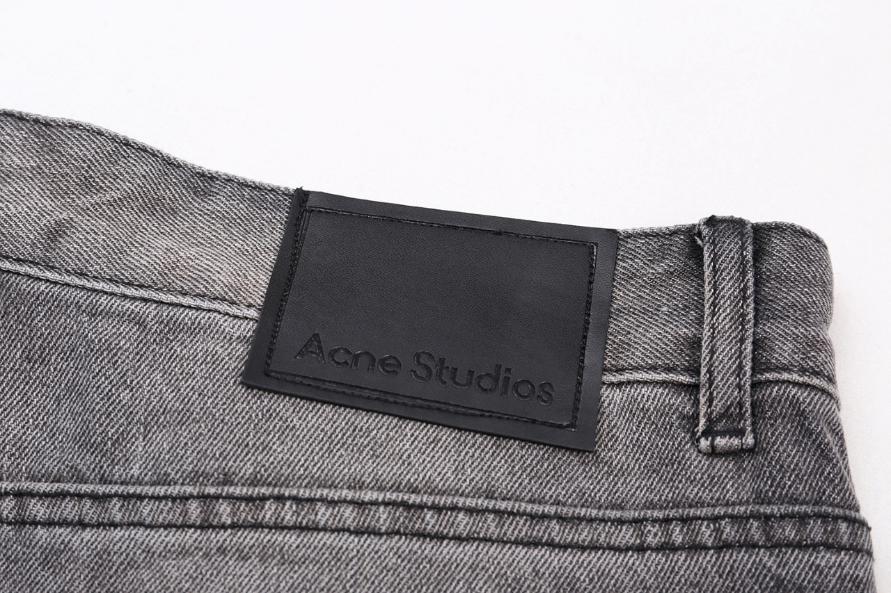 Fashion Trend: Loose-legged American-style Black Tea Pants for Acne-inspired Look - 图片 8
