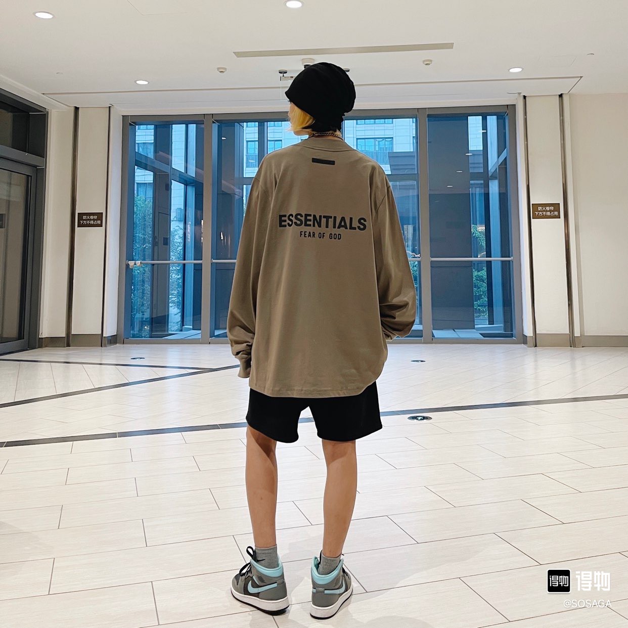 Fear of God Clothes “ replicaFEAR OF GOD ESSENTIALS T ” oversize FOG yuan yuan ESSENTIALS Series — photo 3