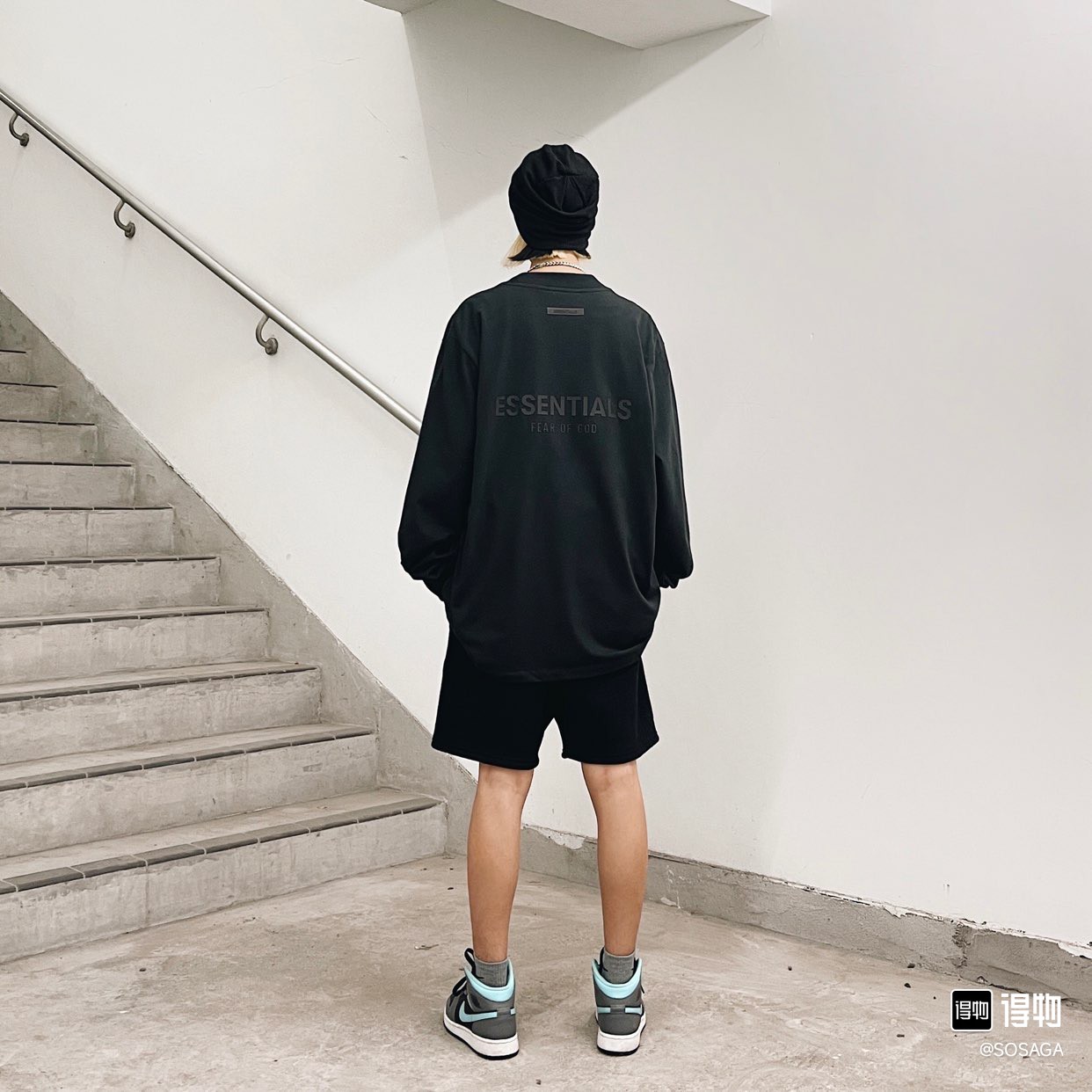 Fear of God Clothes “ replicaFEAR OF GOD ESSENTIALS T ” oversize FOG yuan yuan ESSENTIALS Series — photo 7