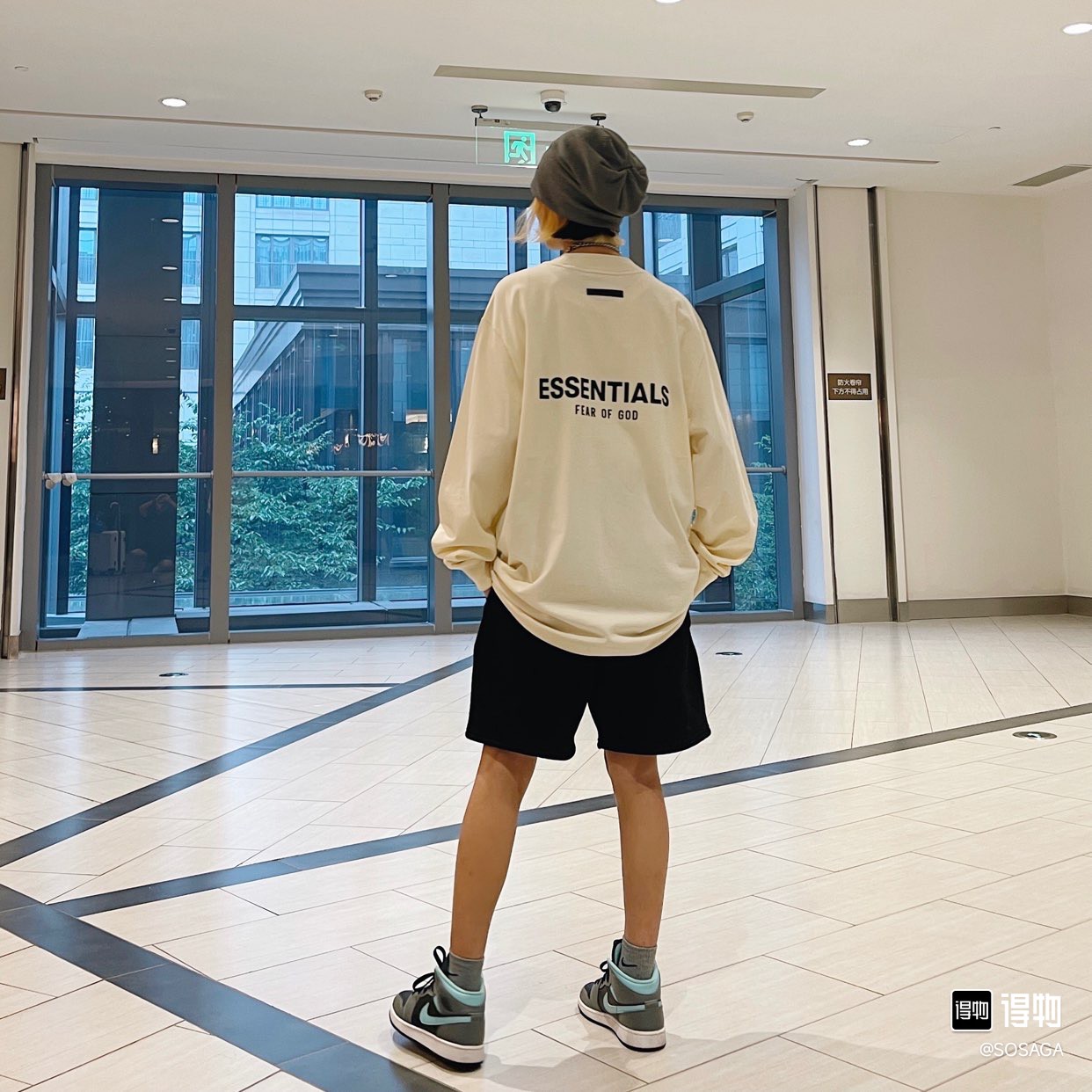 Fear of God Clothes “ replicaFEAR OF GOD ESSENTIALS T ” oversize FOG yuan yuan ESSENTIALS Series — photo 8