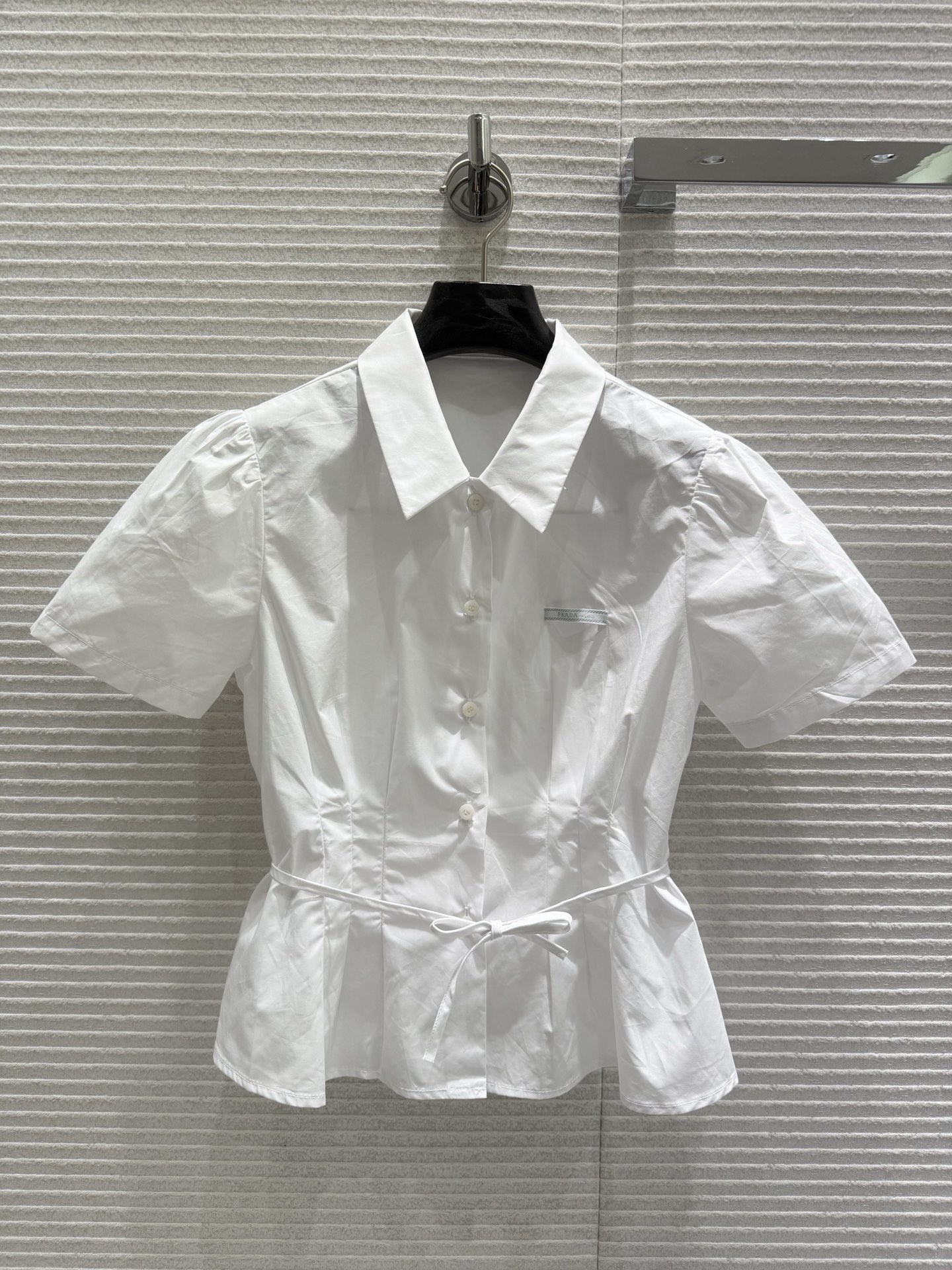 프라다 여성 코튼 카라 반팔 티셔츠 레플리카 19704 Prada Women T Shirt