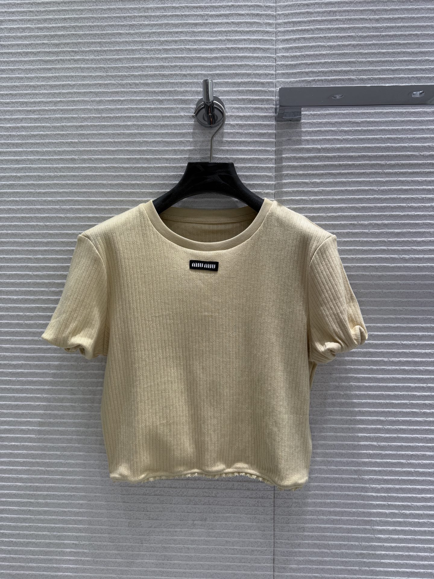 미우미우 여성 반팔 102044 Miu Miu T Shirt