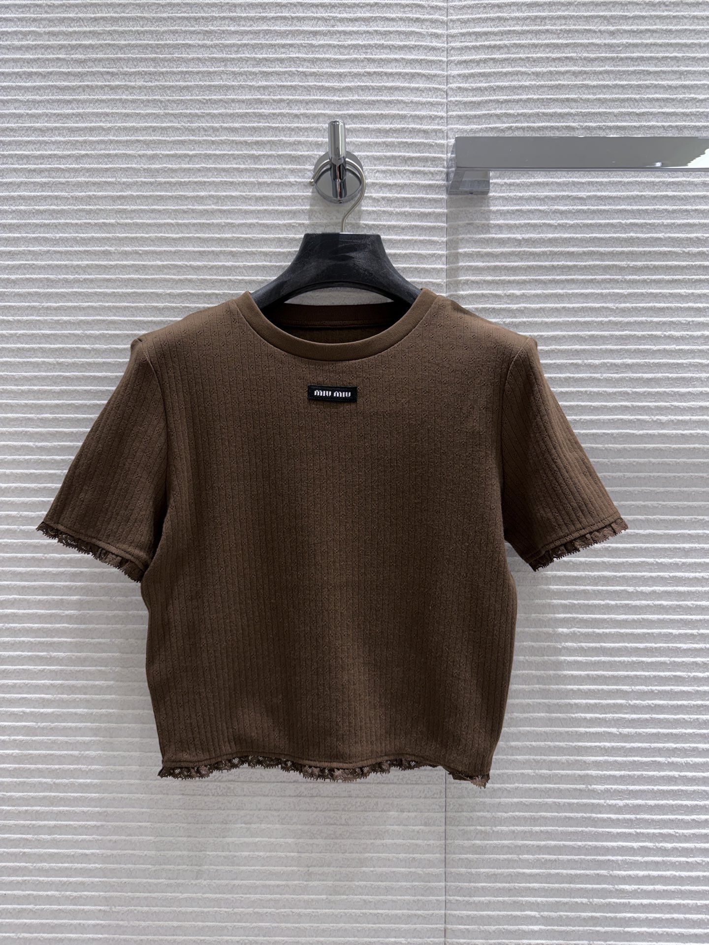 미우미우 여성 반팔 101987 Miu Miu T Shirt