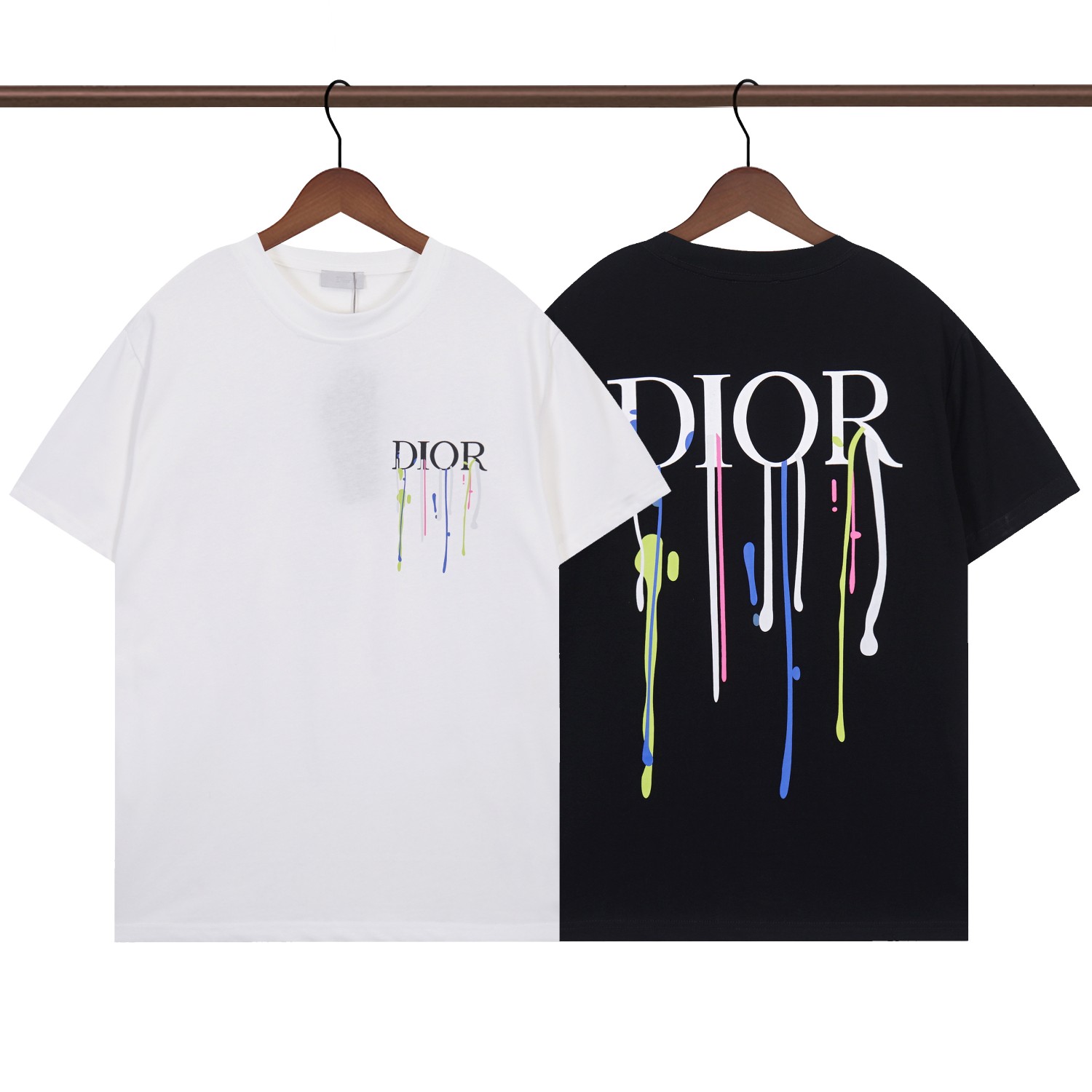 605 # Dior 2024 nuevo estilo Tela: algodón puro de hilo doble de 32 hilos 230 g Stock real: impresión del logotipo en c…